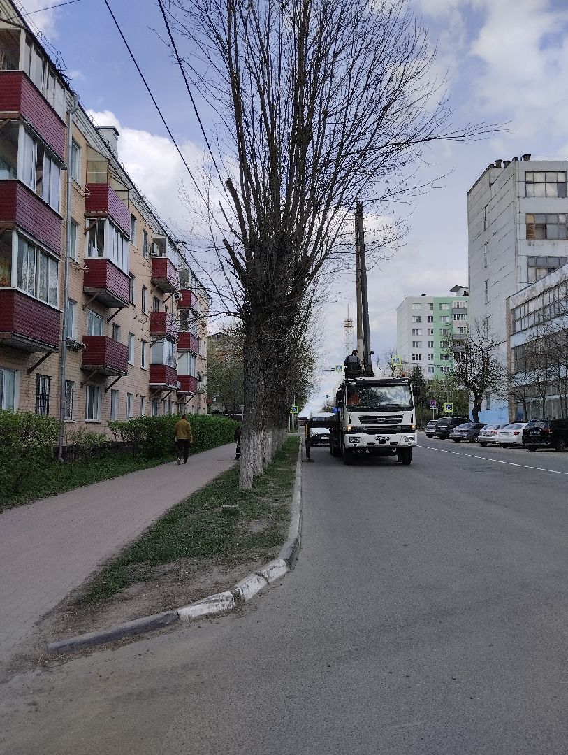 Опоры освещения, благоустройство, Ногинск, Богородский городской округ, освещение