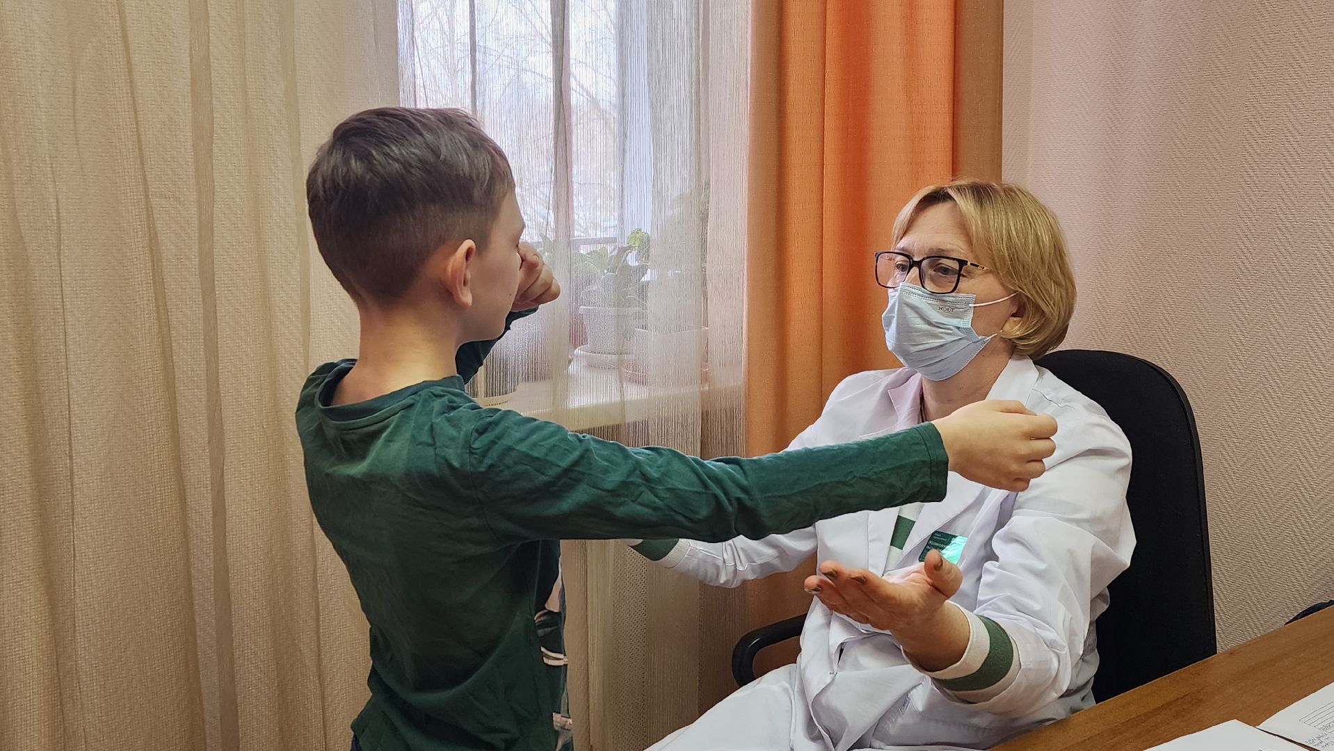 солнечногорск, детская поликлиника, дети с овз, диспансеризация,