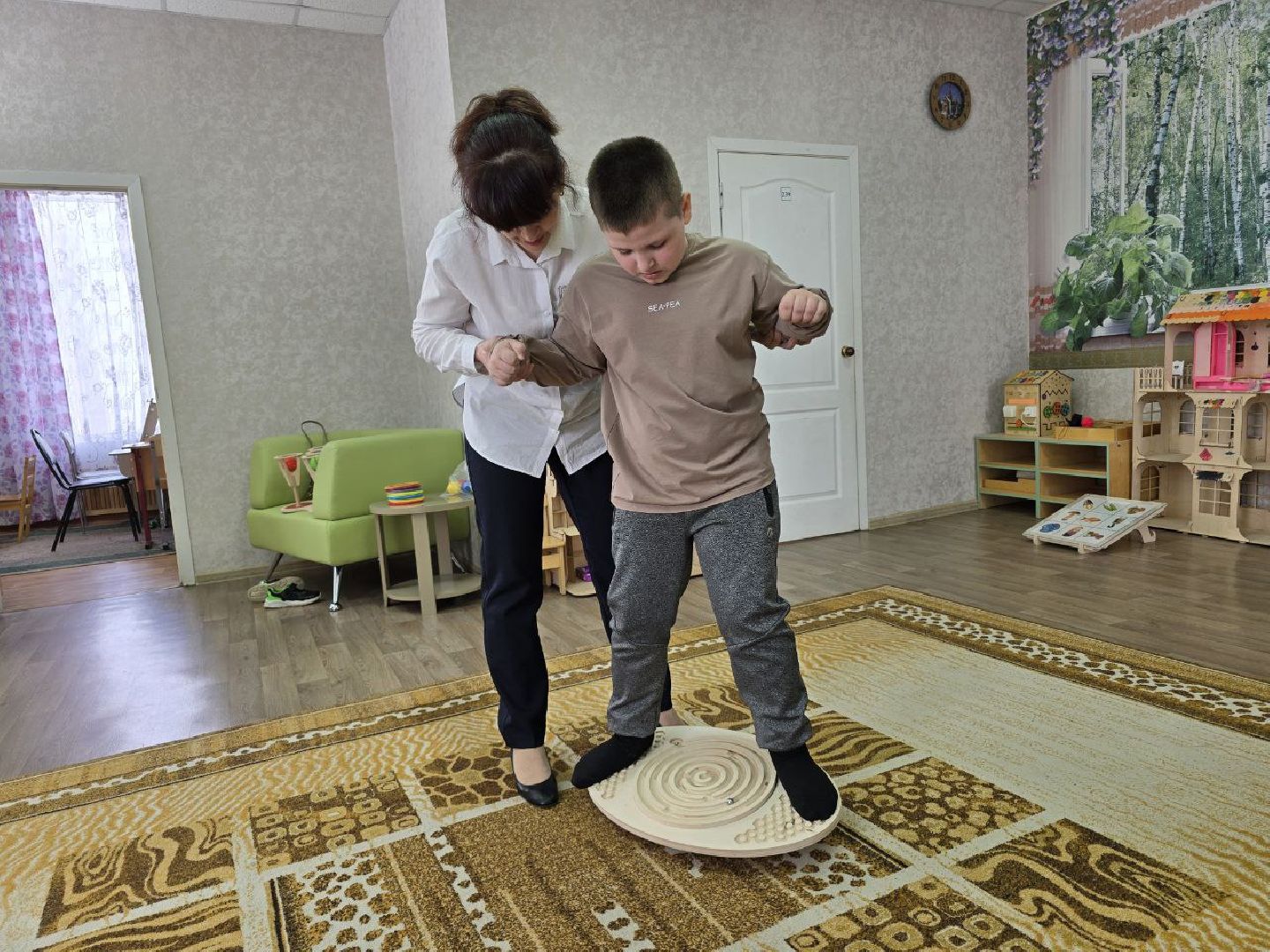 можайск, можайский муниципальный округ, подмосковье, комплексный центр, реабилитация, дети с ограниченными возможностями здоровья, интерактивное оборудование,