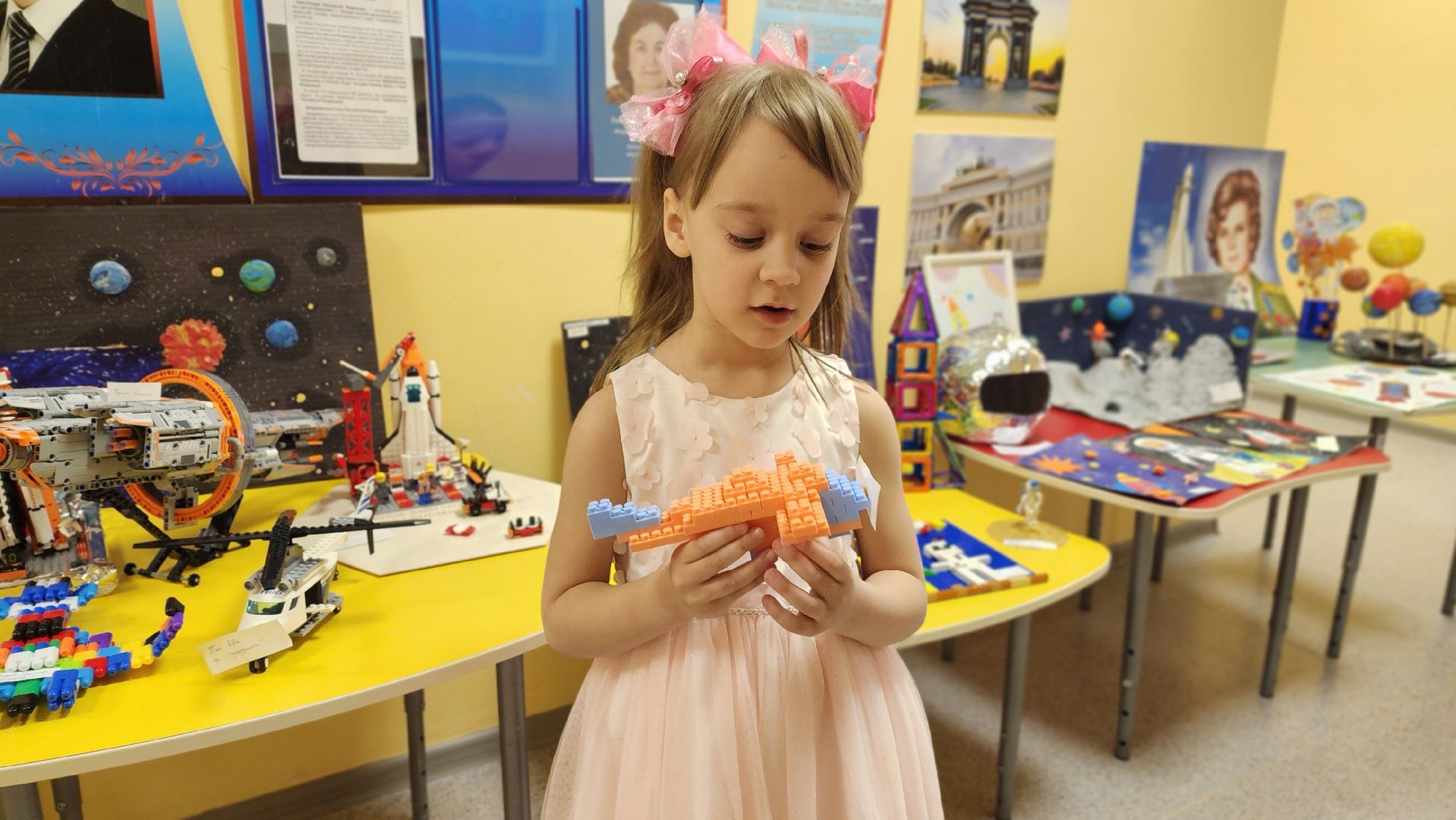 образование, детский сад, дети, День космонавтики, Лосино-Петровский,