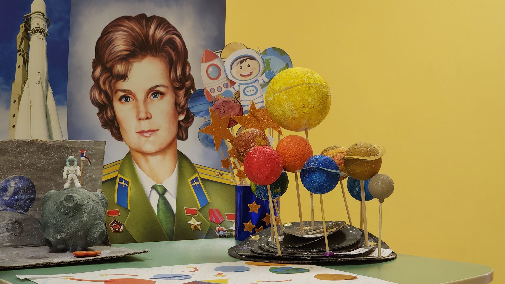 образование, детский сад, дети, День космонавтики, Лосино-Петровский,