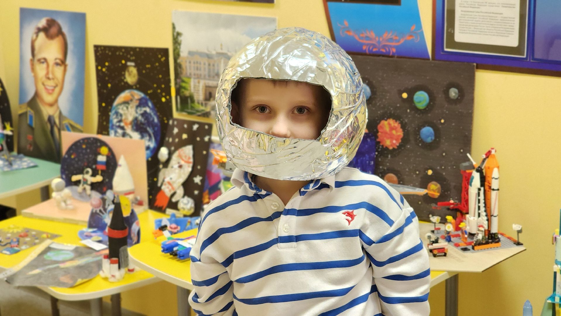 образование, детский сад, дети, День космонавтики, Лосино-Петровский,
