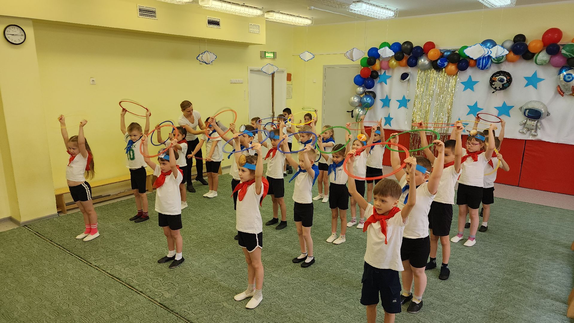 образование, дети, детский сад, День космонавтики, Лосино-Петровский,