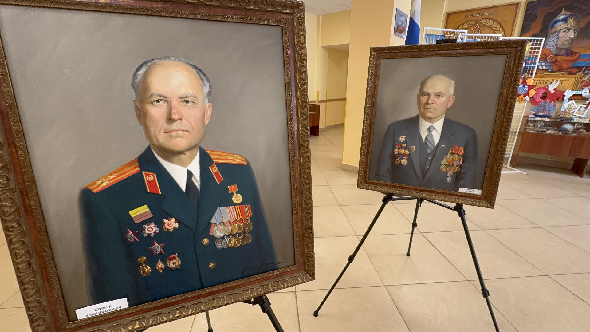 солнечногорск, выставка, день победы, художник, картины, жители,