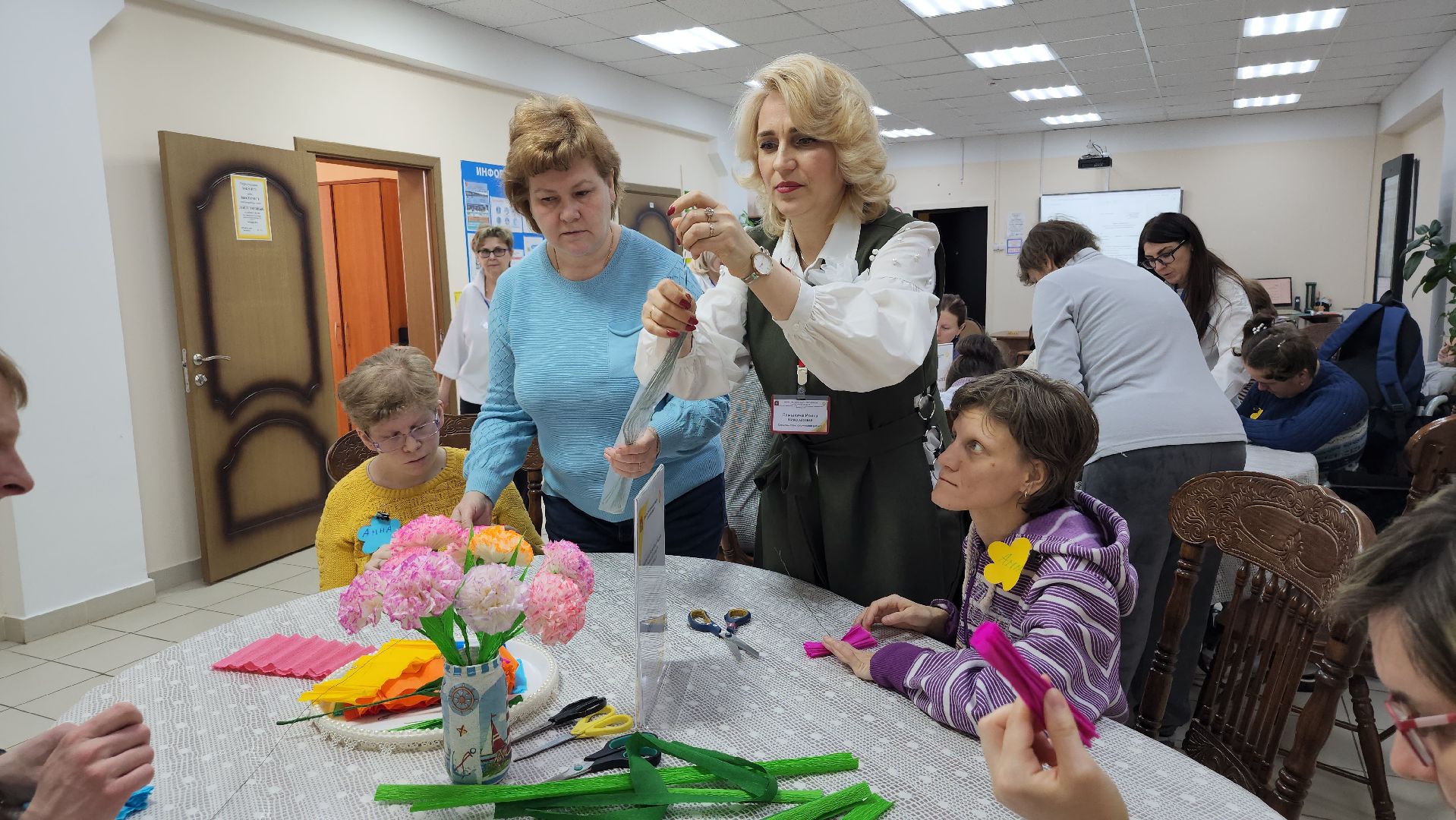 мастер-класс, люди с ОВЗ, центр социальной реабилитации, Ногинск, Богородский городской округ,