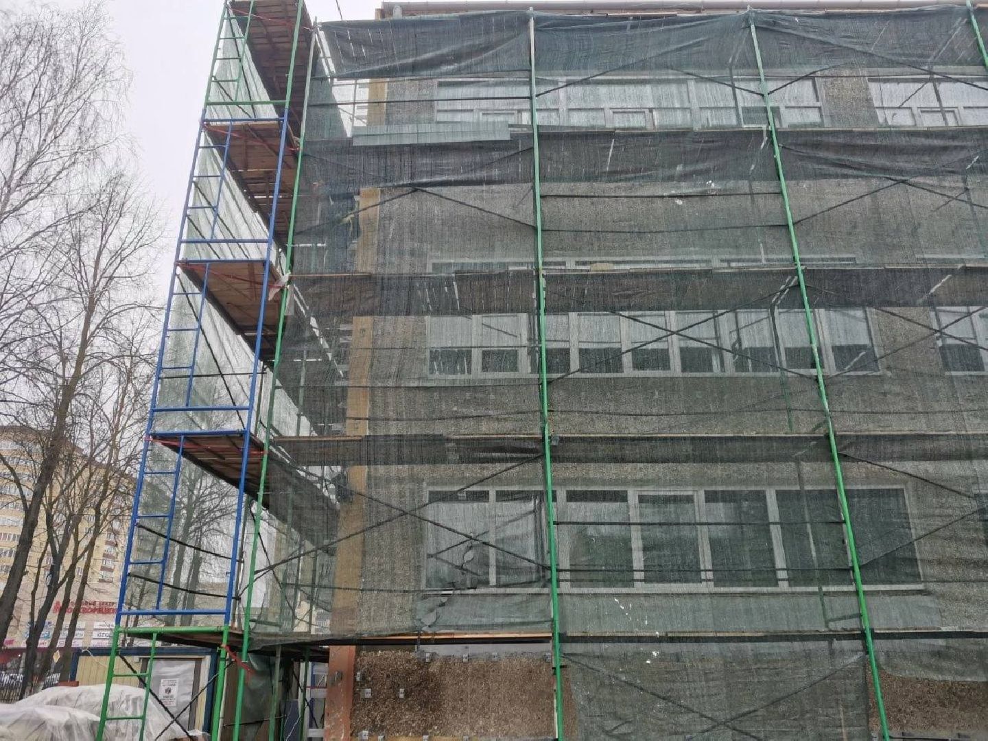 воскресенск, строительство, ремонт школы,