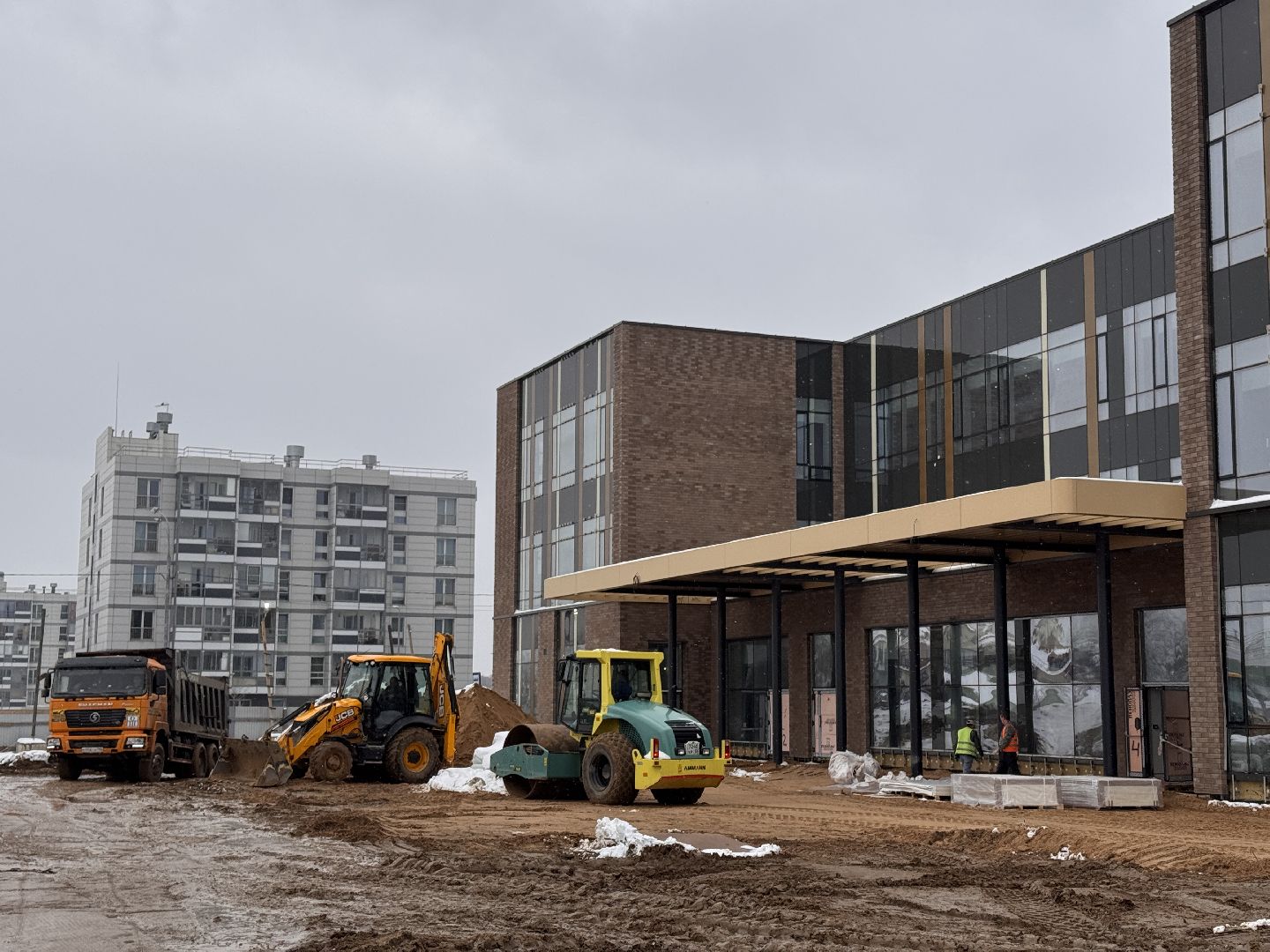 Строительство КДЦ, Минздрав МО, Одинцовская областная больница,