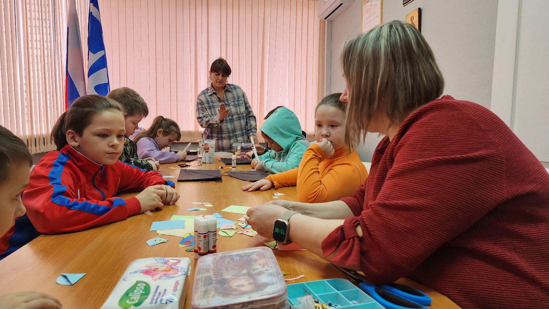 кашира, мастер-класс, творчество, дети бойцов сво, досуг, центр дополнительного образования,