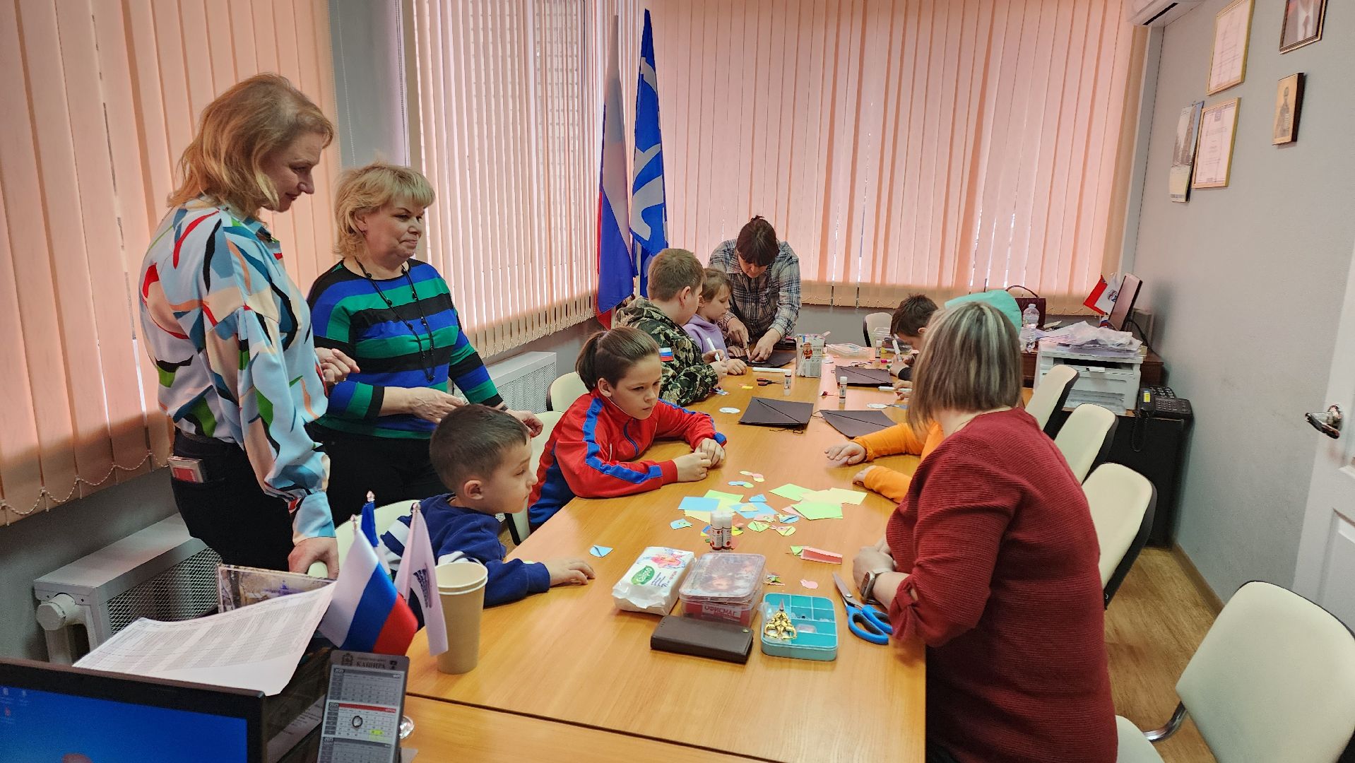 кашира, мастер-класс, творчество, дети бойцов сво, досуг, центр дополнительного образования,