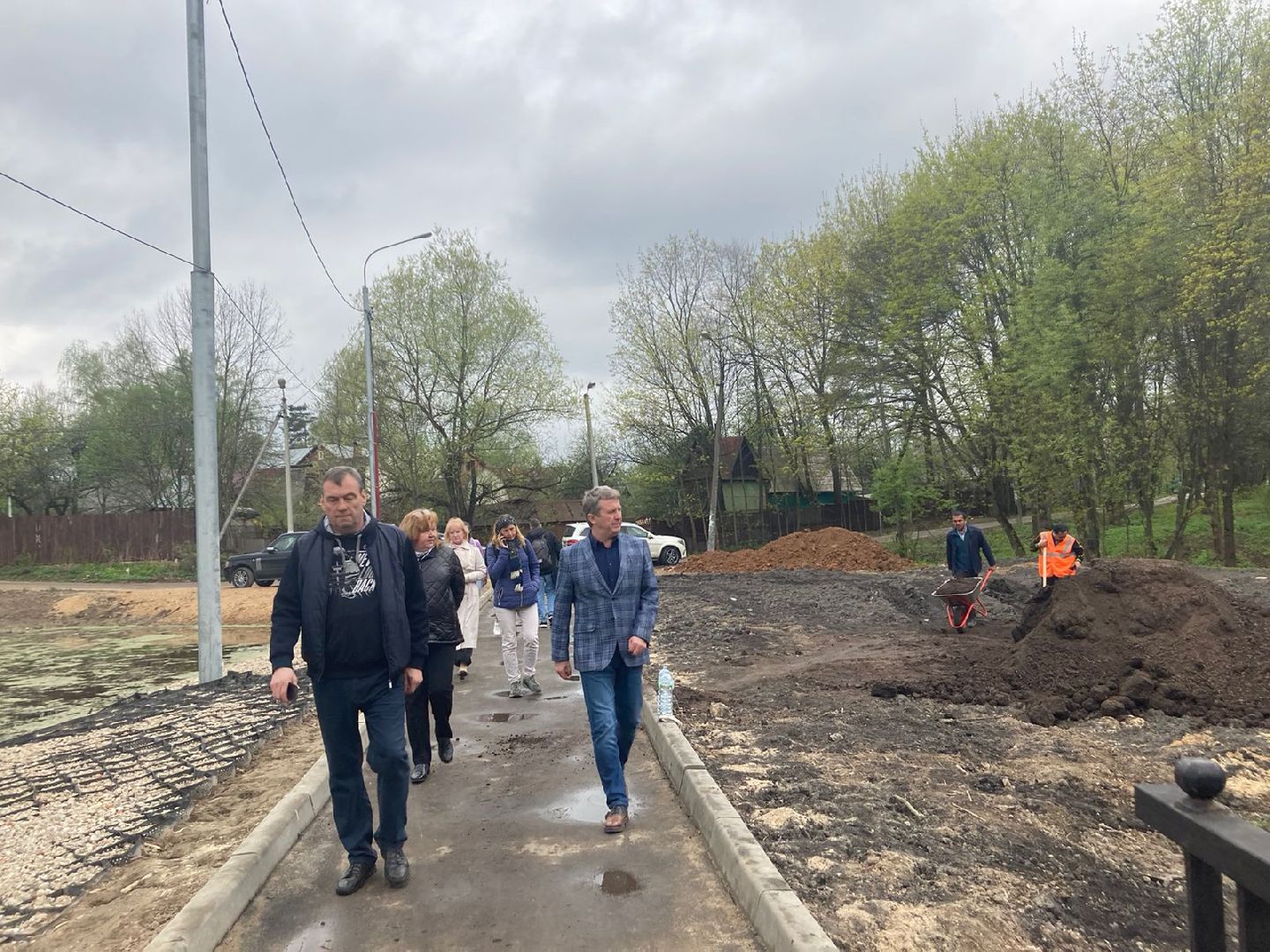 Голицыно, Одинцово, плотина, депутат, мособлдума, строительство