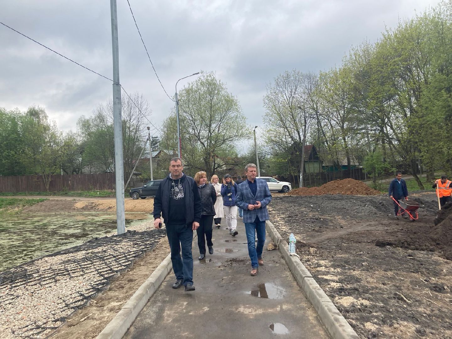 Голицыно, Одинцово, плотина, депутат, мособлдума, строительство