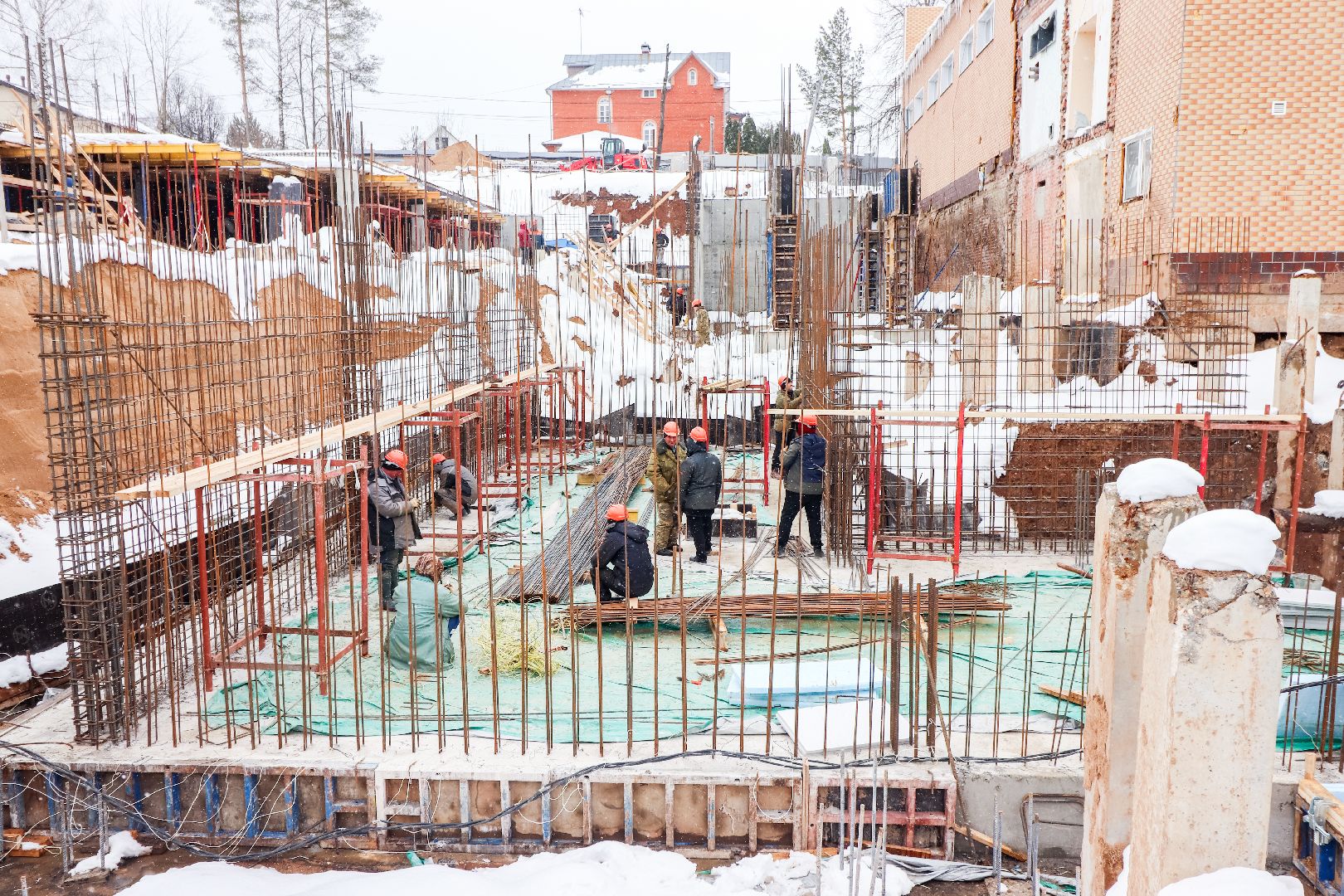 клин, общество, строительство, спортивная школа, подмосковье,