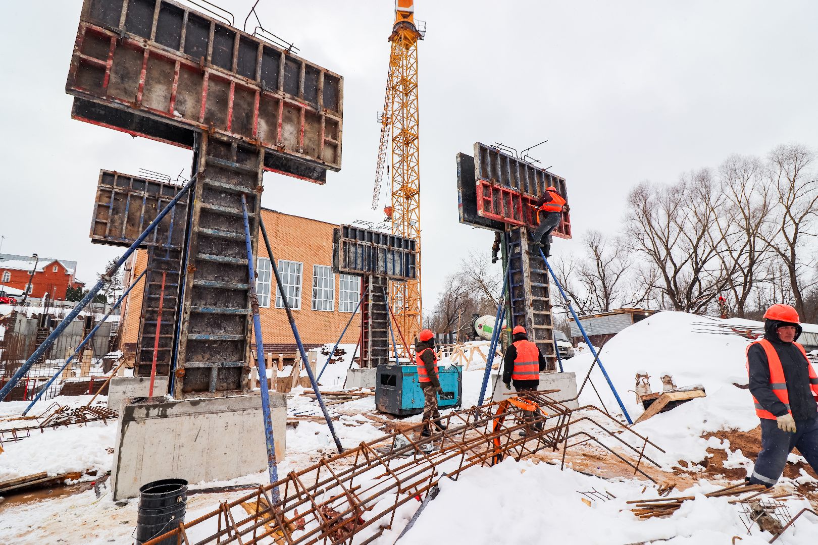 клин, общество, строительство, спортивная школа, подмосковье,