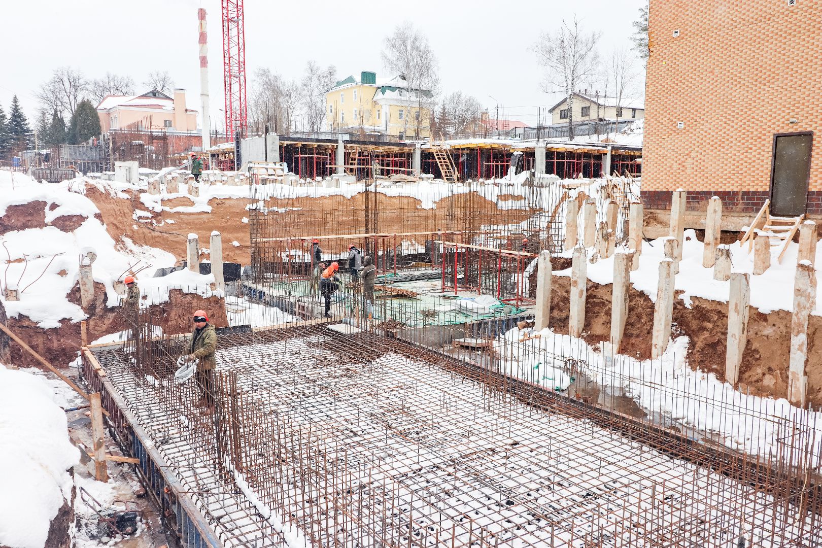 клин, общество, строительство, спортивная школа, подмосковье,