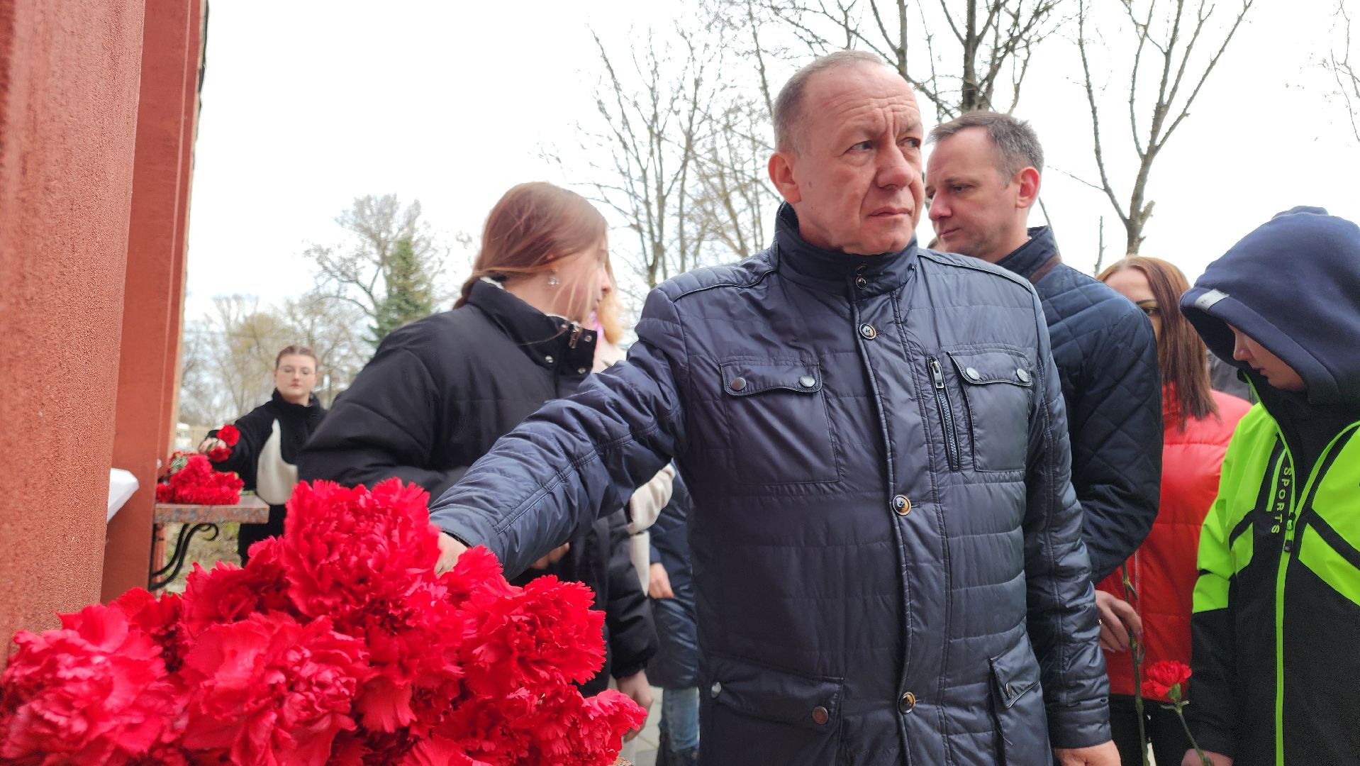 кашира, сво, герои сво, мемориальная доска, митинг, школа,