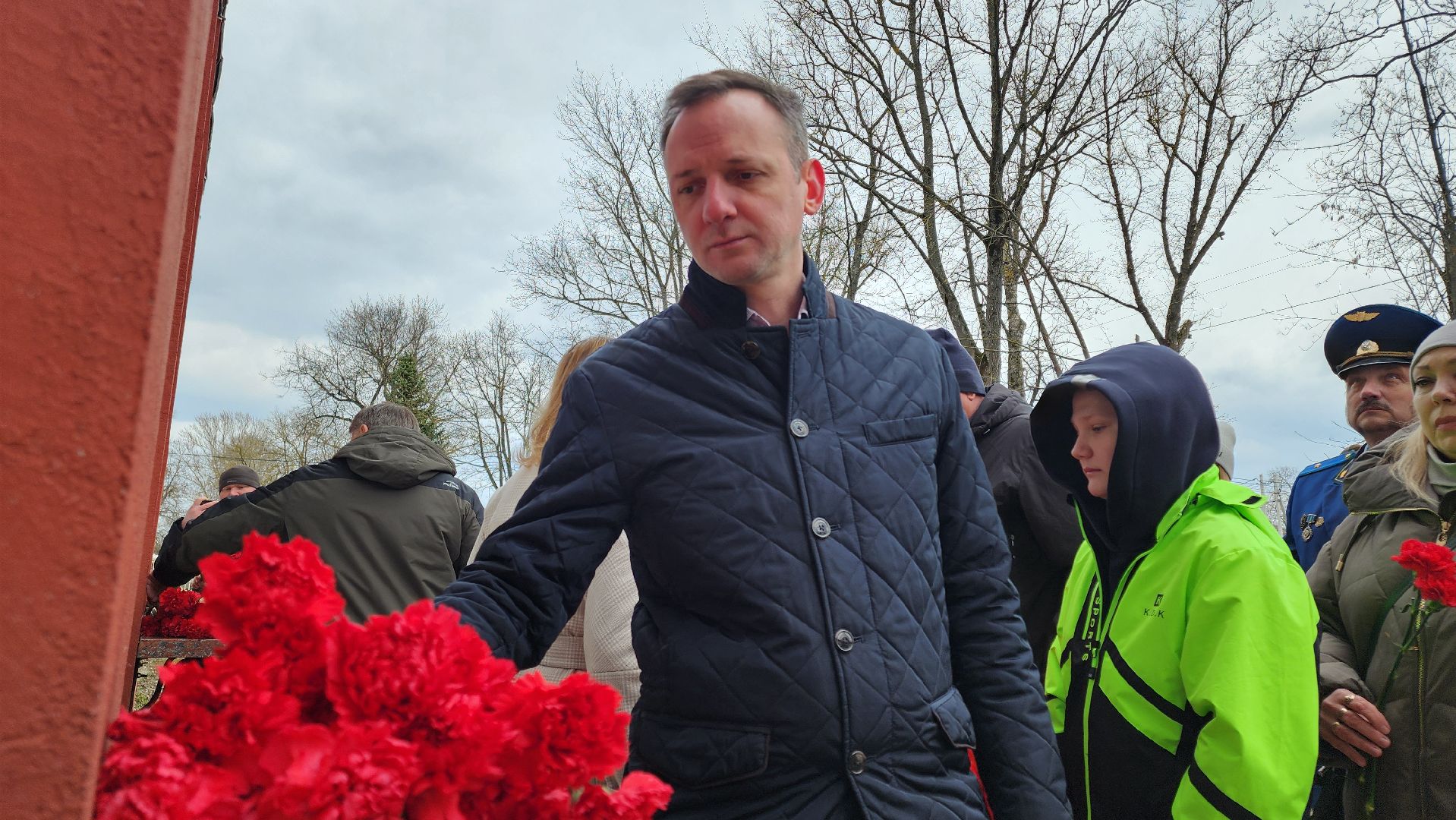 кашира, сво, герои сво, мемориальная доска, митинг, школа,