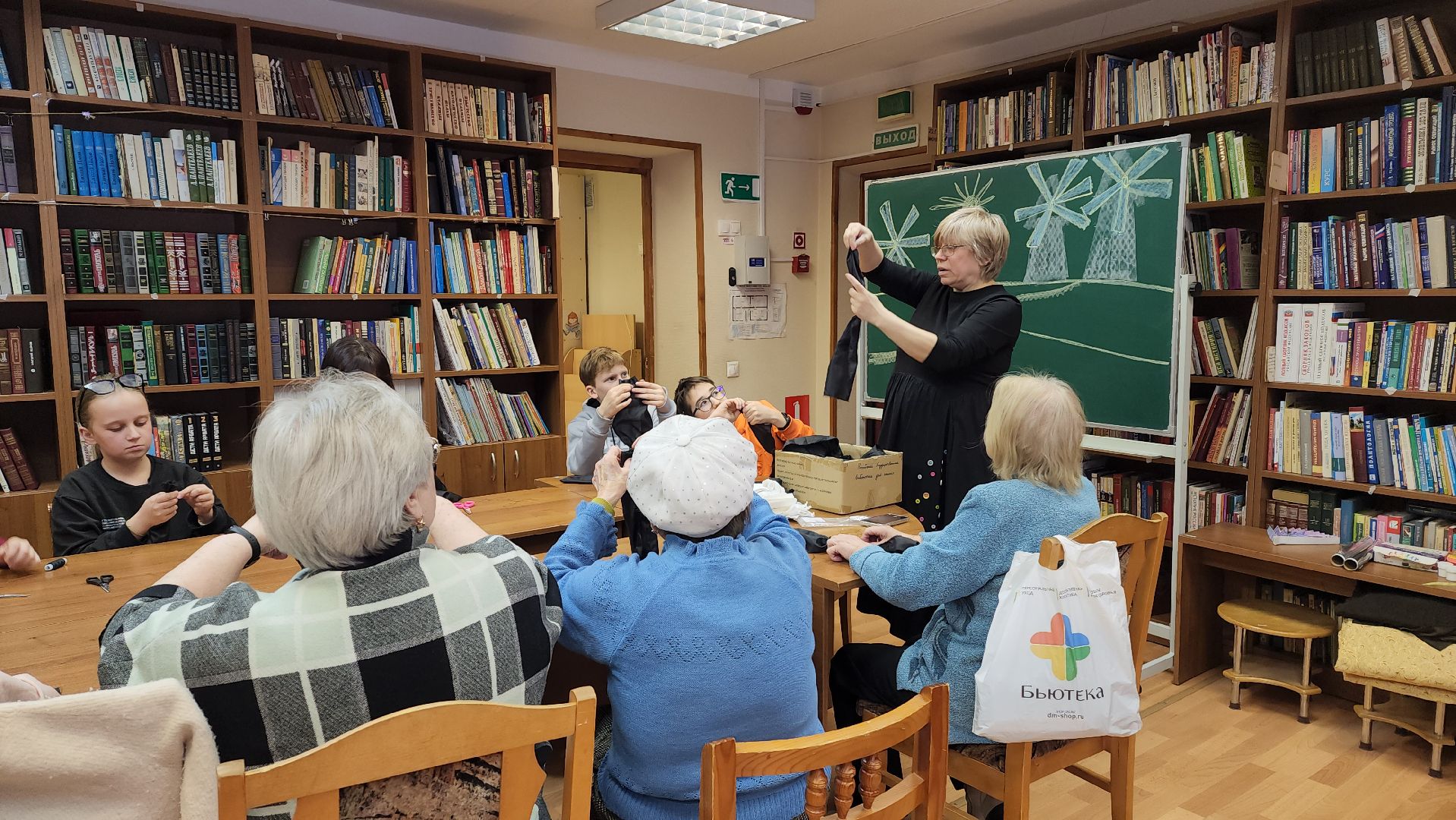 Библиотека, кукла, Лобня, Мастер-класс, Театр,