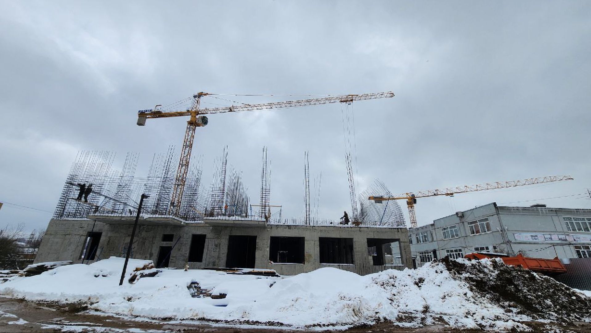 Дмитров, Пристройка к Внуковской школе, Минобразования,