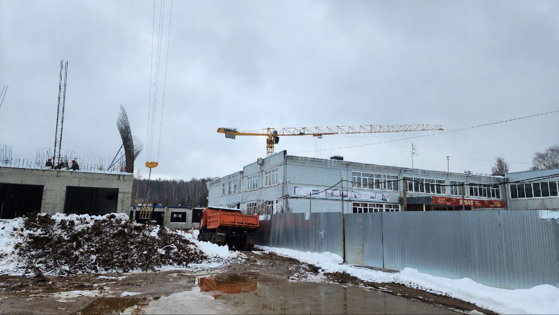 Дмитров, Пристройка к Внуковской школе, Минобразования,