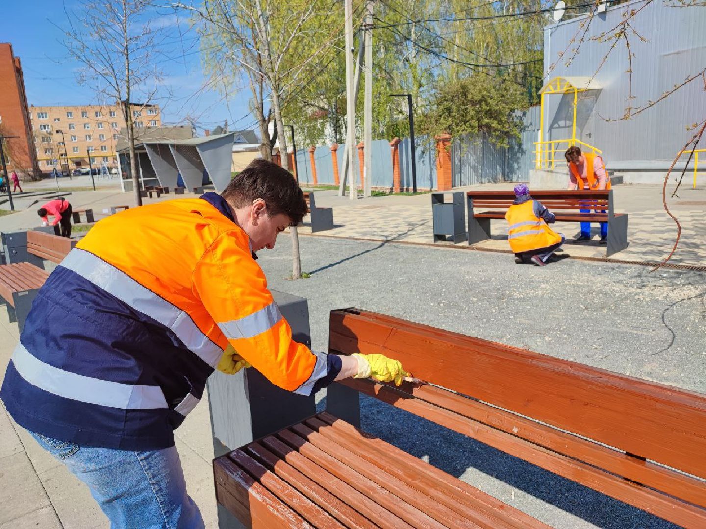 Серебряные Пруды, благоустройство