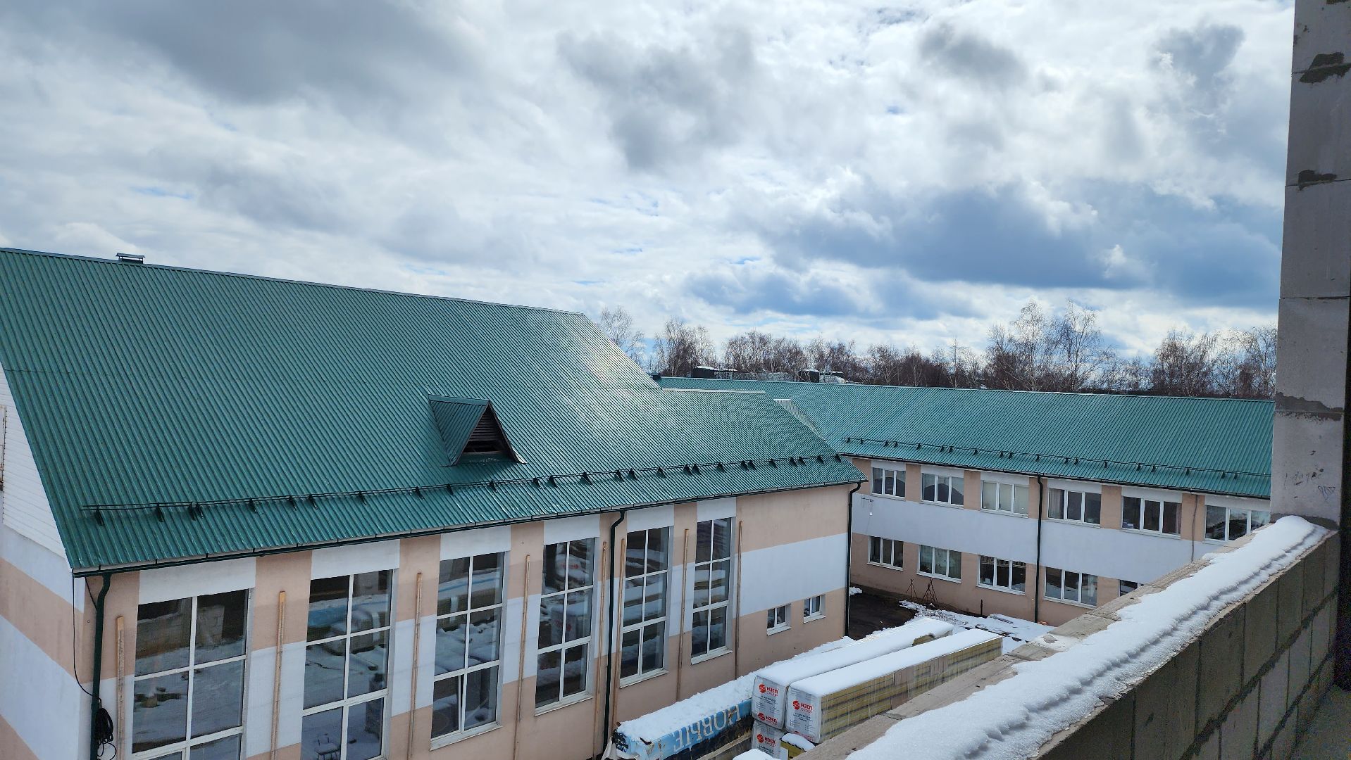 истра, строительство школы, стройка,