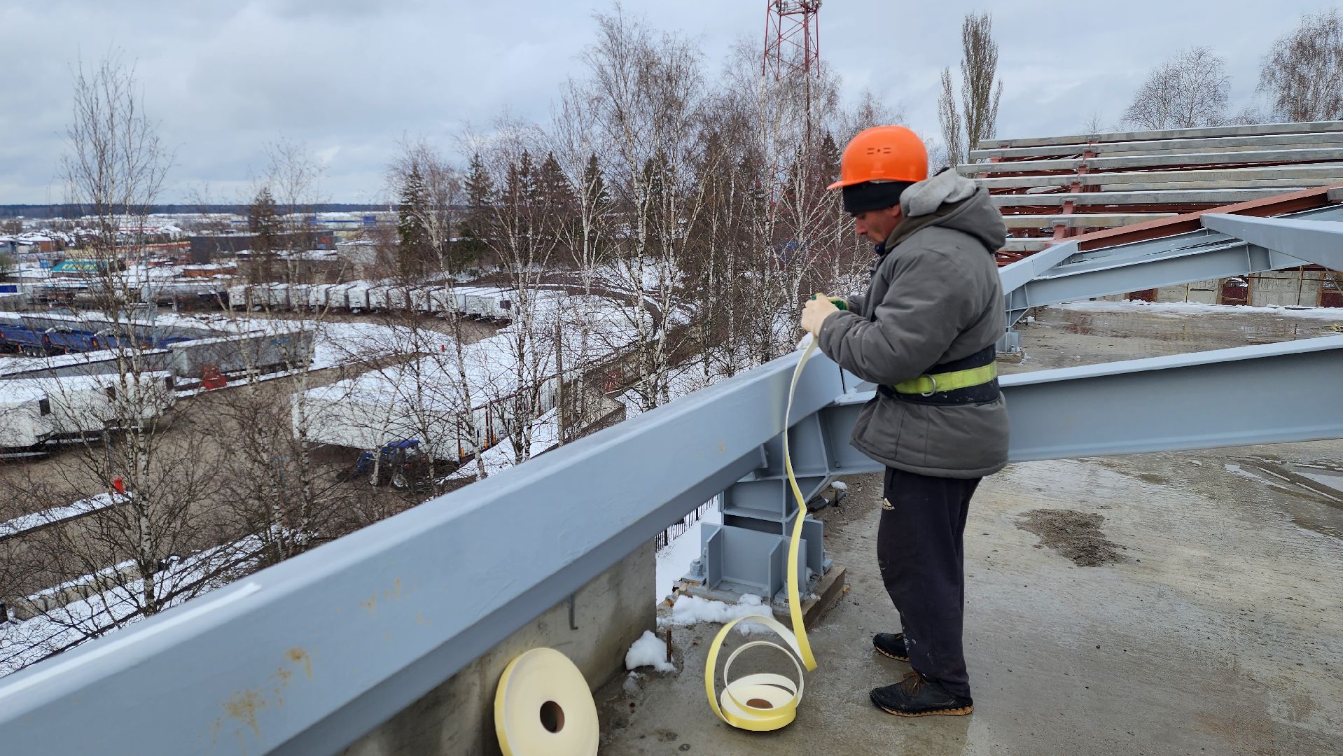 истра, строительство школы, стройка,