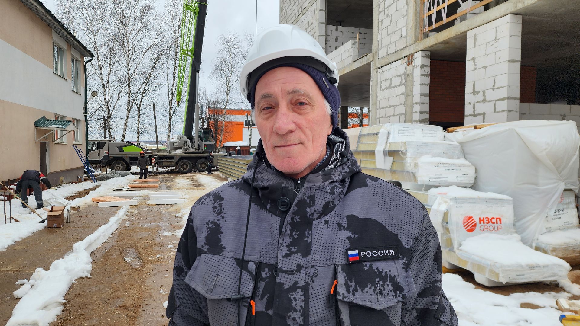 истра, строительство школы, стройка,