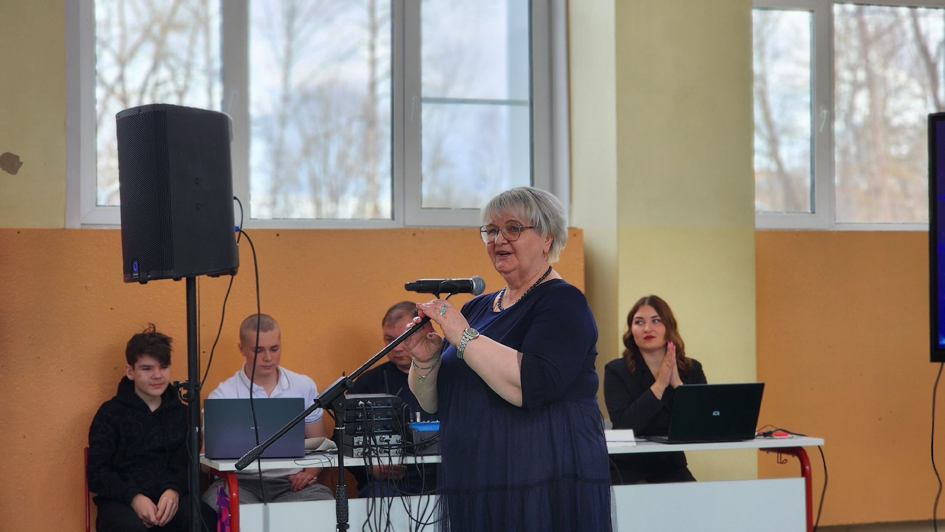 волоколамск, юбилей школы, привокзальная школа,