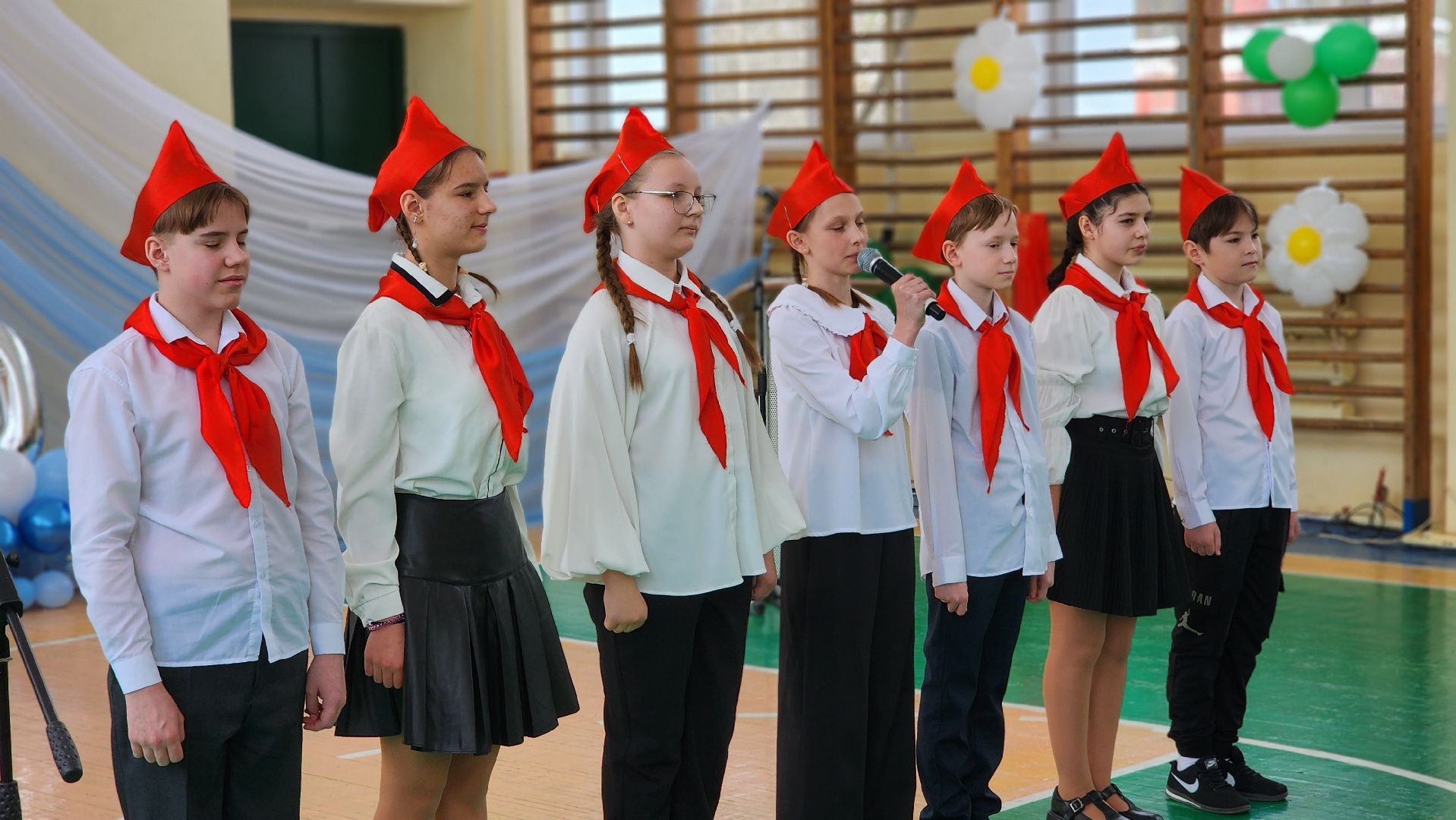 волоколамск, юбилей школы, привокзальная школа,