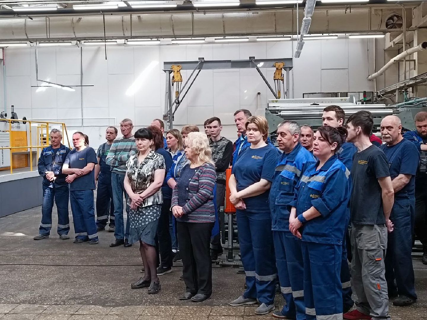 Можайск, Можайский городской округ, Подмосковье, экономика, предприятие, новое оборудование, глава округа, промышленное предприятие, модернизация