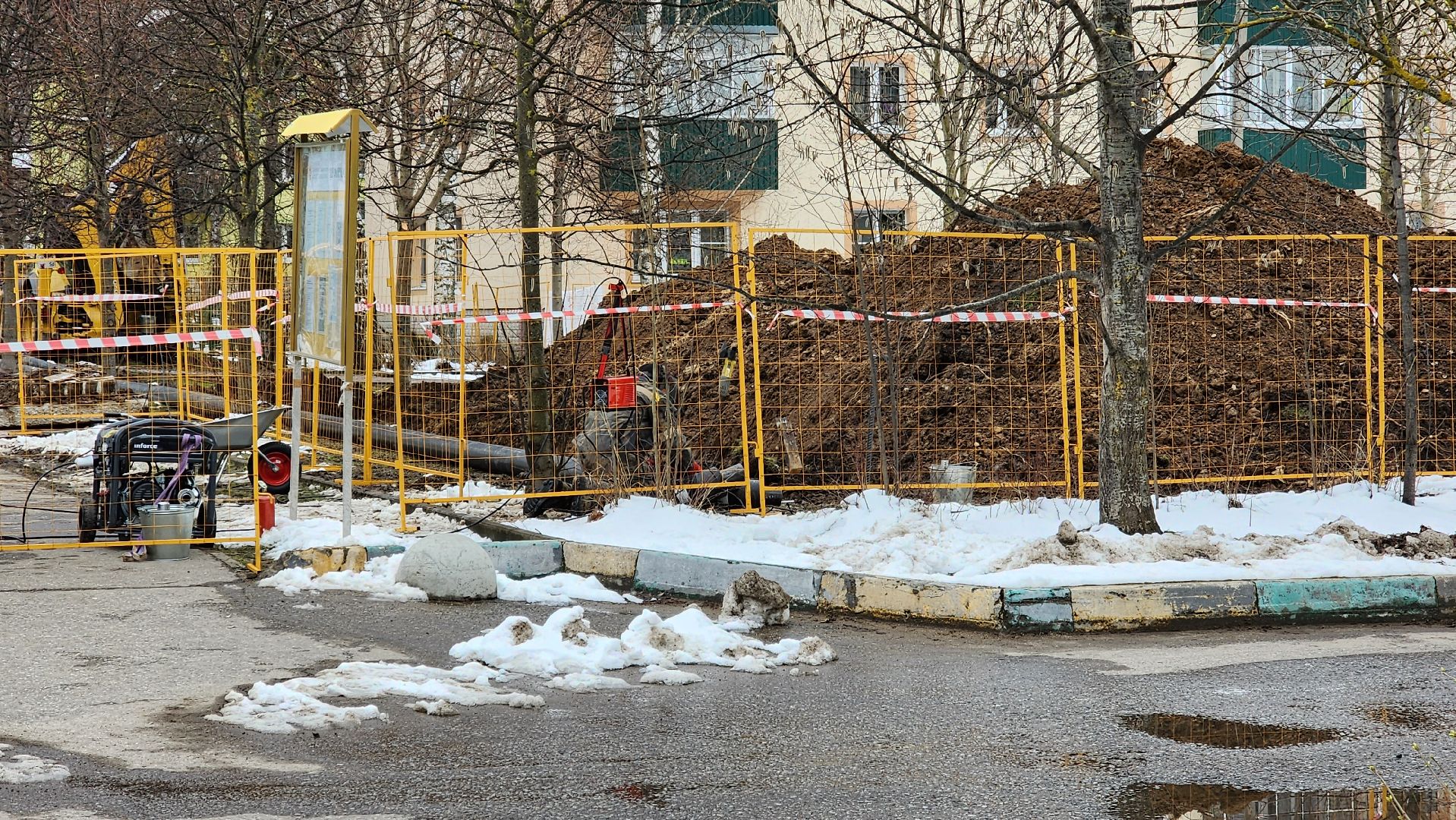 истра, ремонт теплотрассы, капитальный ремонт,