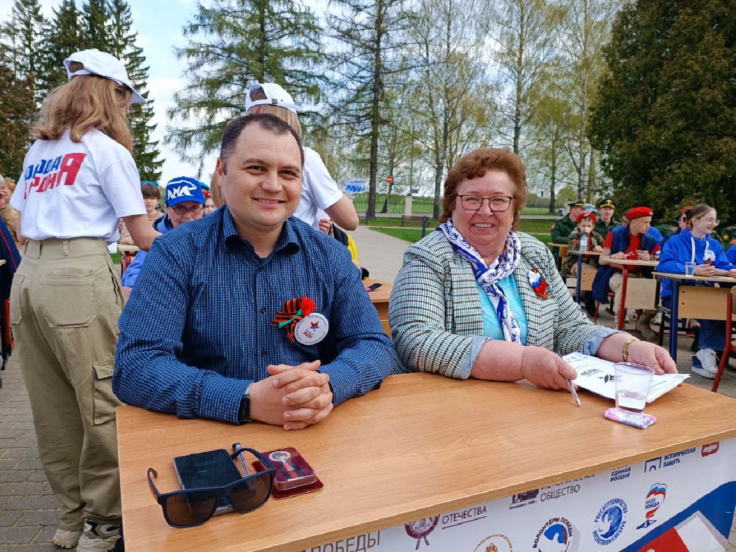 Можайск, Можайский городской округ, Подмосковье, Диктант Победы, Всероссийская акция, исторический диктант, Бородинское поле, ветеран боевых действий, СВО