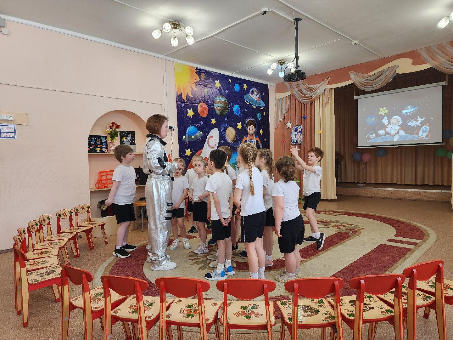 красноармейск, городской округ пушкинский, дошкольное образование, космический досуг, дети,день космонавтики,