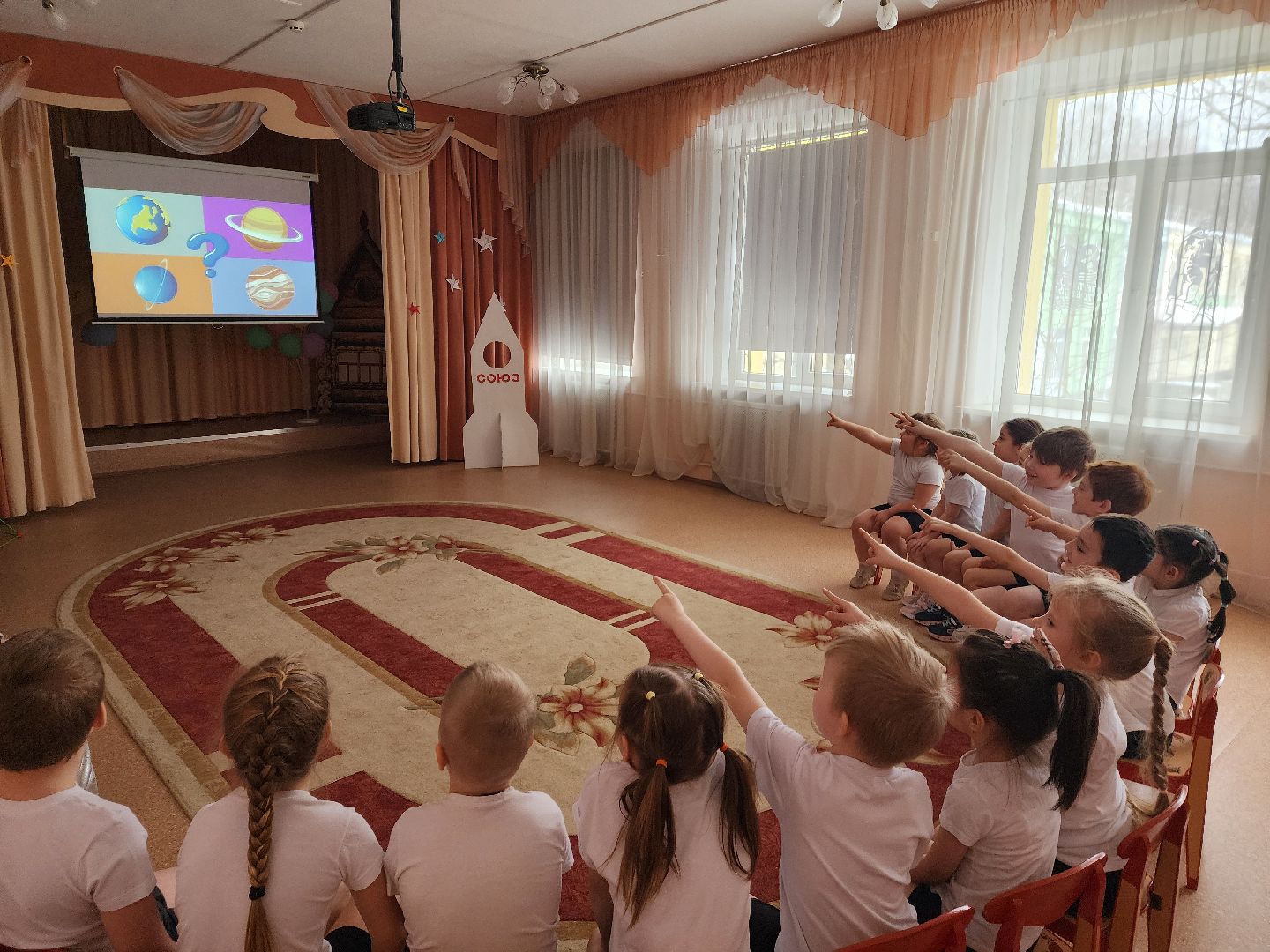 красноармейск, городской округ пушкинский, дошкольное образование, космический досуг, дети,день космонавтики,