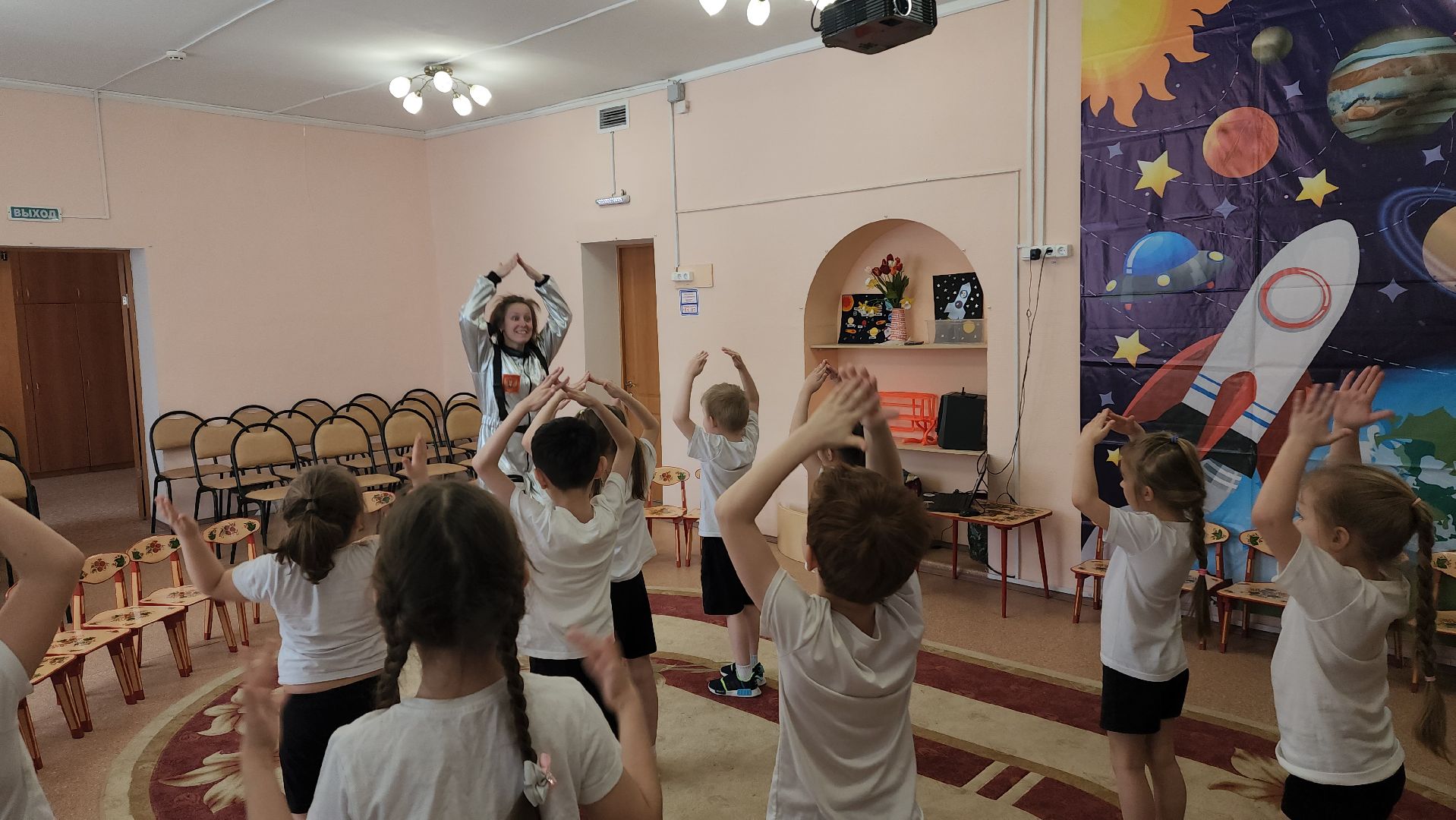 красноармейск, городской округ пушкинский, дошкольное образование, космический досуг, дети,день космонавтики,