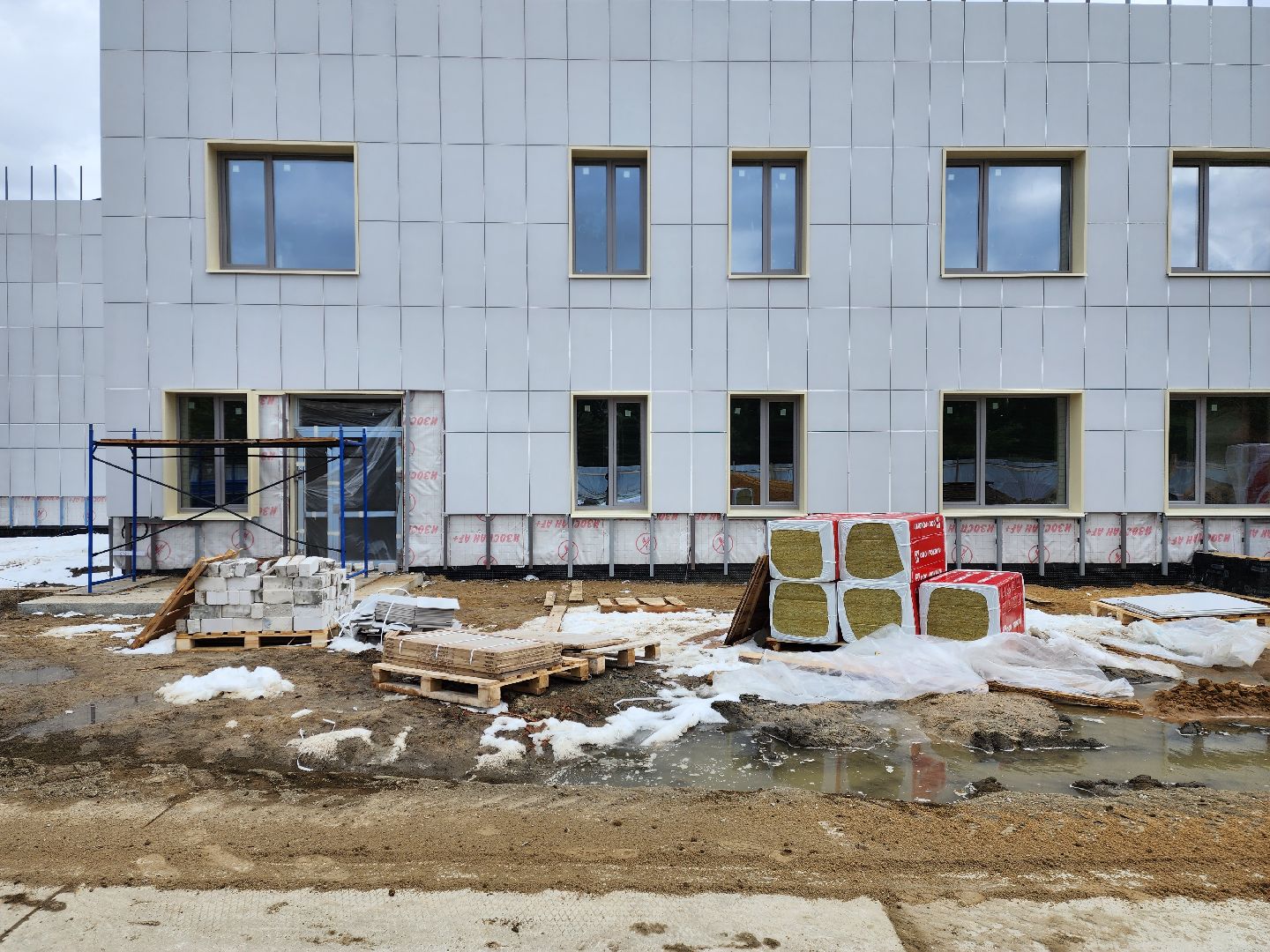 раменское, строительство, детский сад на молодежной,