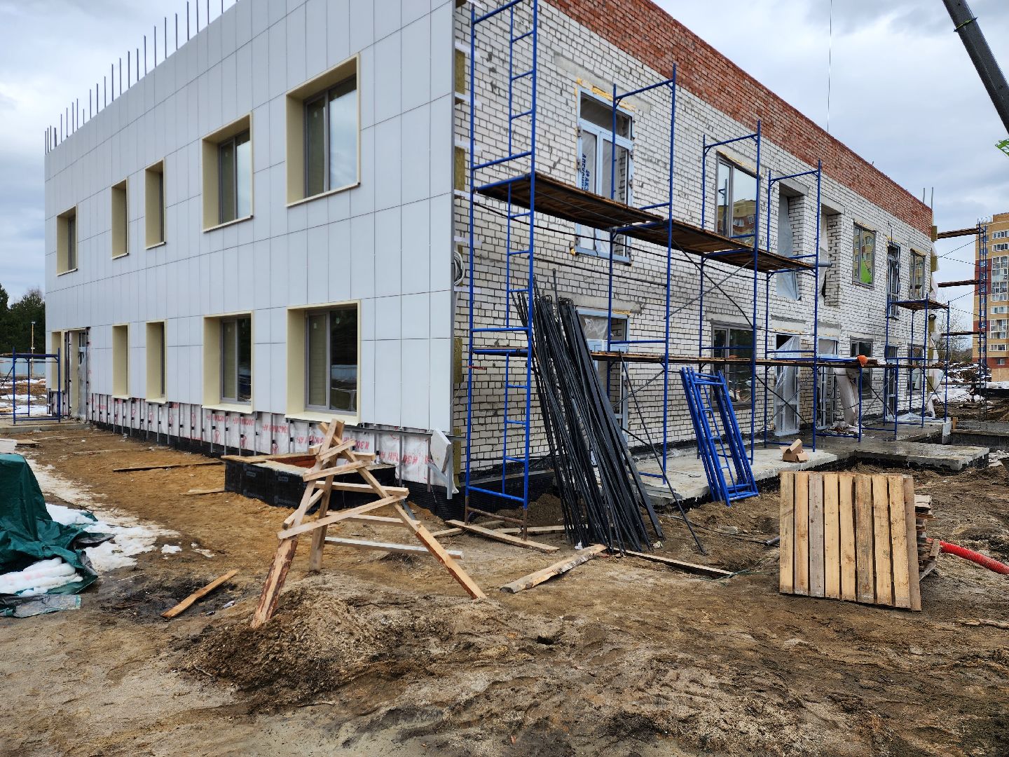 раменское, строительство, детский сад на молодежной,