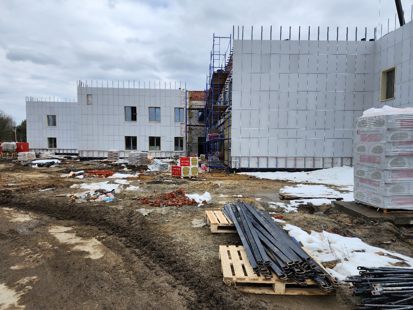 раменское, строительство, детский сад на молодежной,