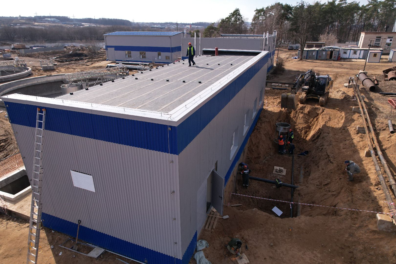 очистные в лыткарине, экология лыткарино,видео с коптера,