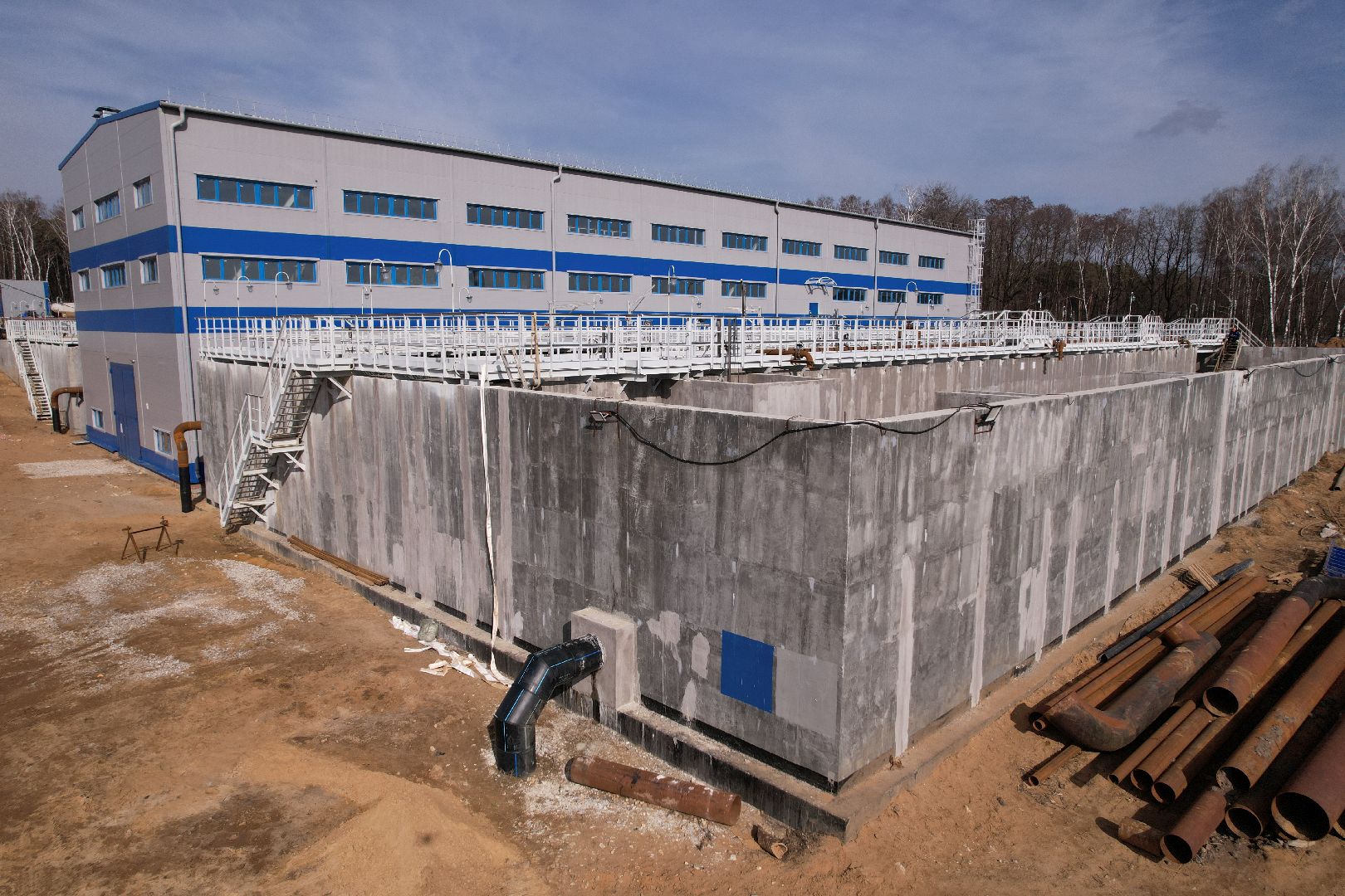 очистные в лыткарине, экология лыткарино,видео с коптера,