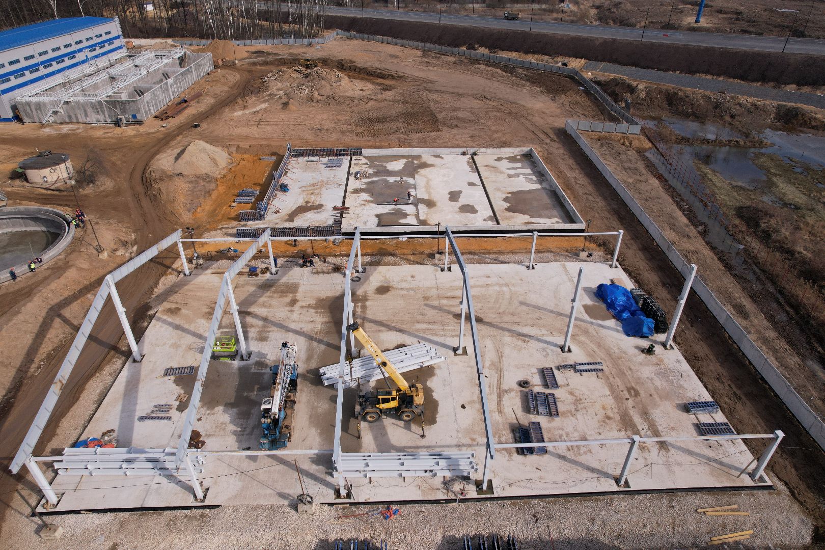 очистные в лыткарине, экология лыткарино,видео с коптера,