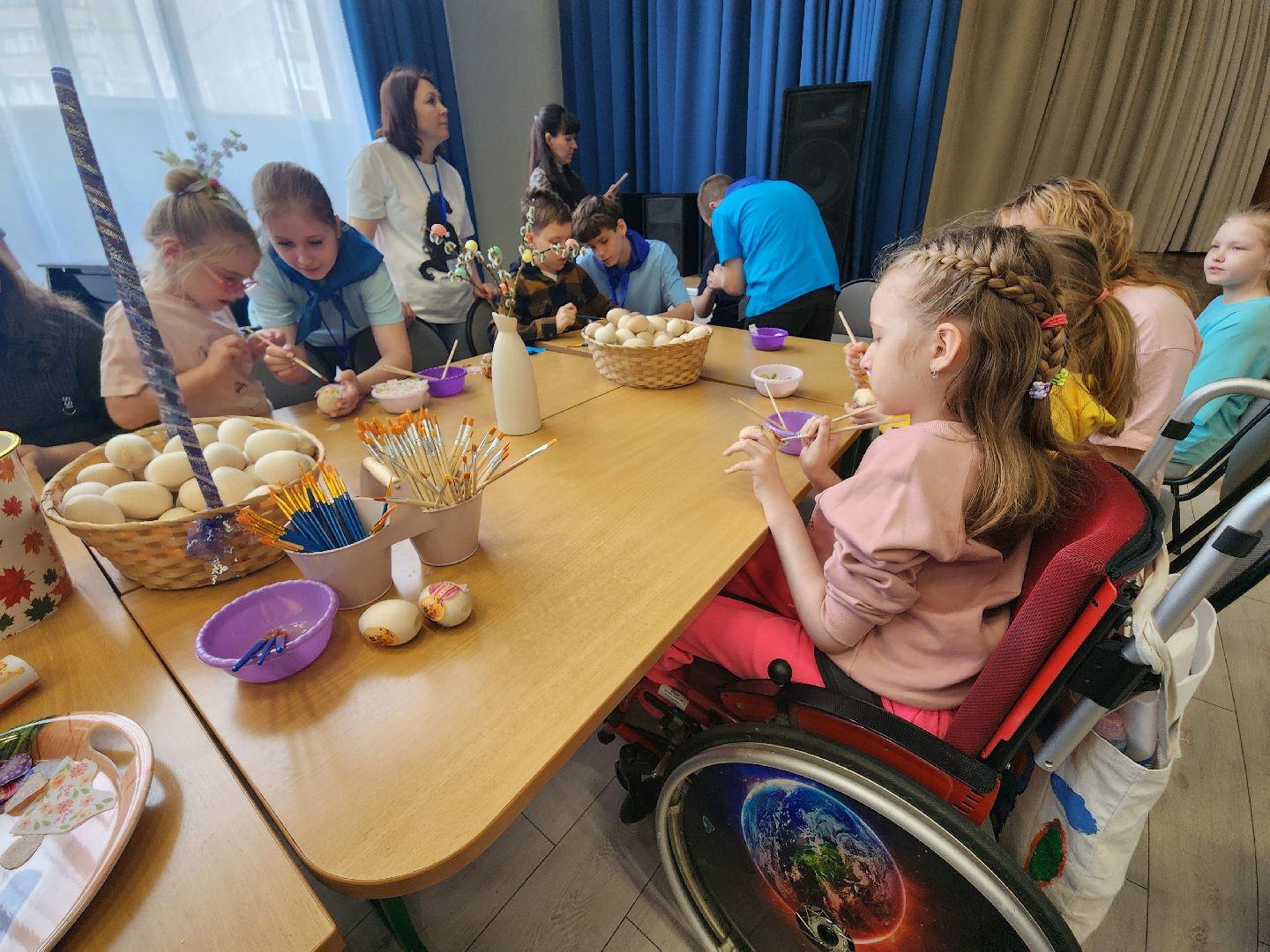 фрязино, пасхальный фестиваль, дети с овз, дети-инвалиды,