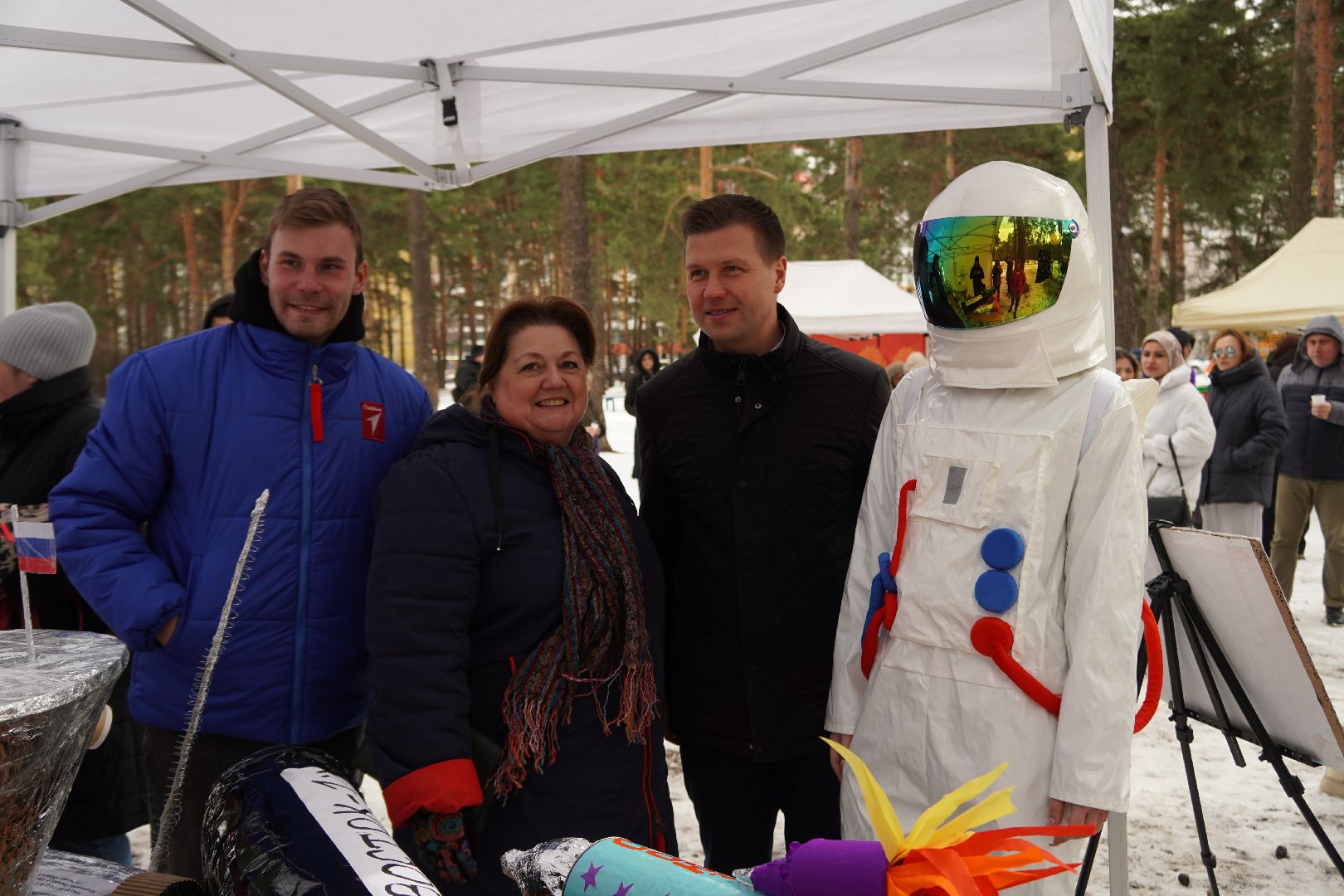 котельники, кузьминский лесопарк, день космонавтики,