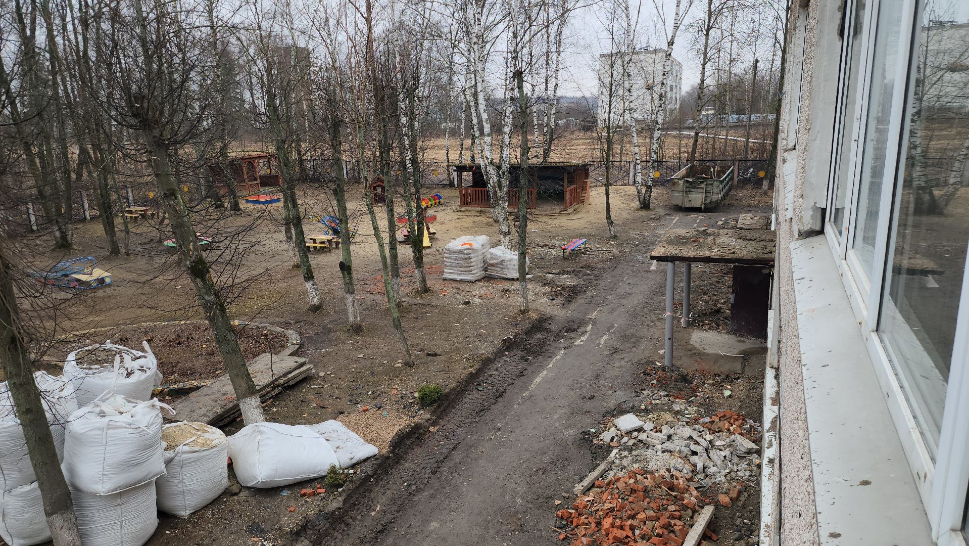 серпухов, деревня васильевское, детский сад василек, капитальный ремонт детского сада,