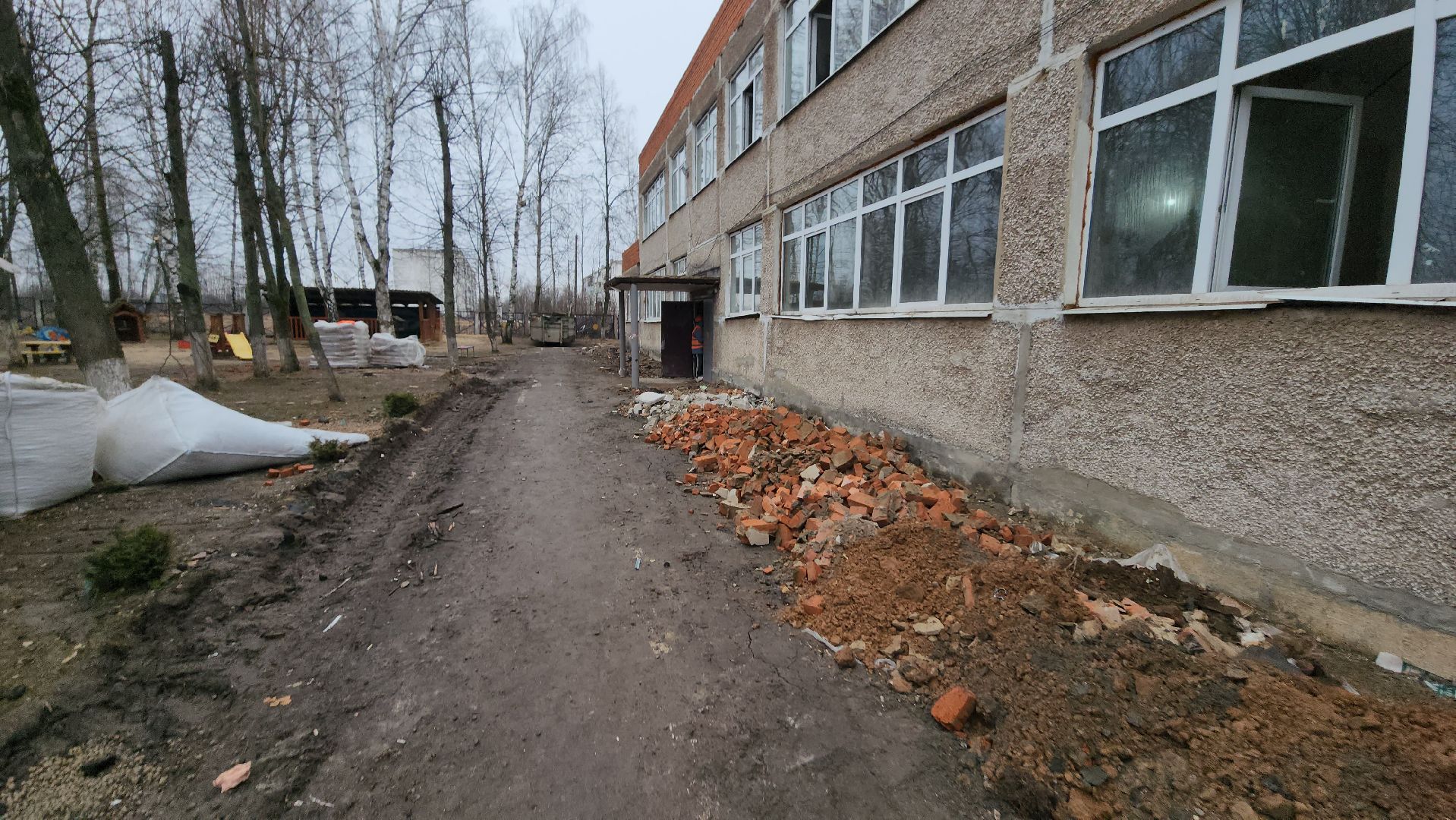 серпухов, деревня васильевское, детский сад василек, капитальный ремонт детского сада,