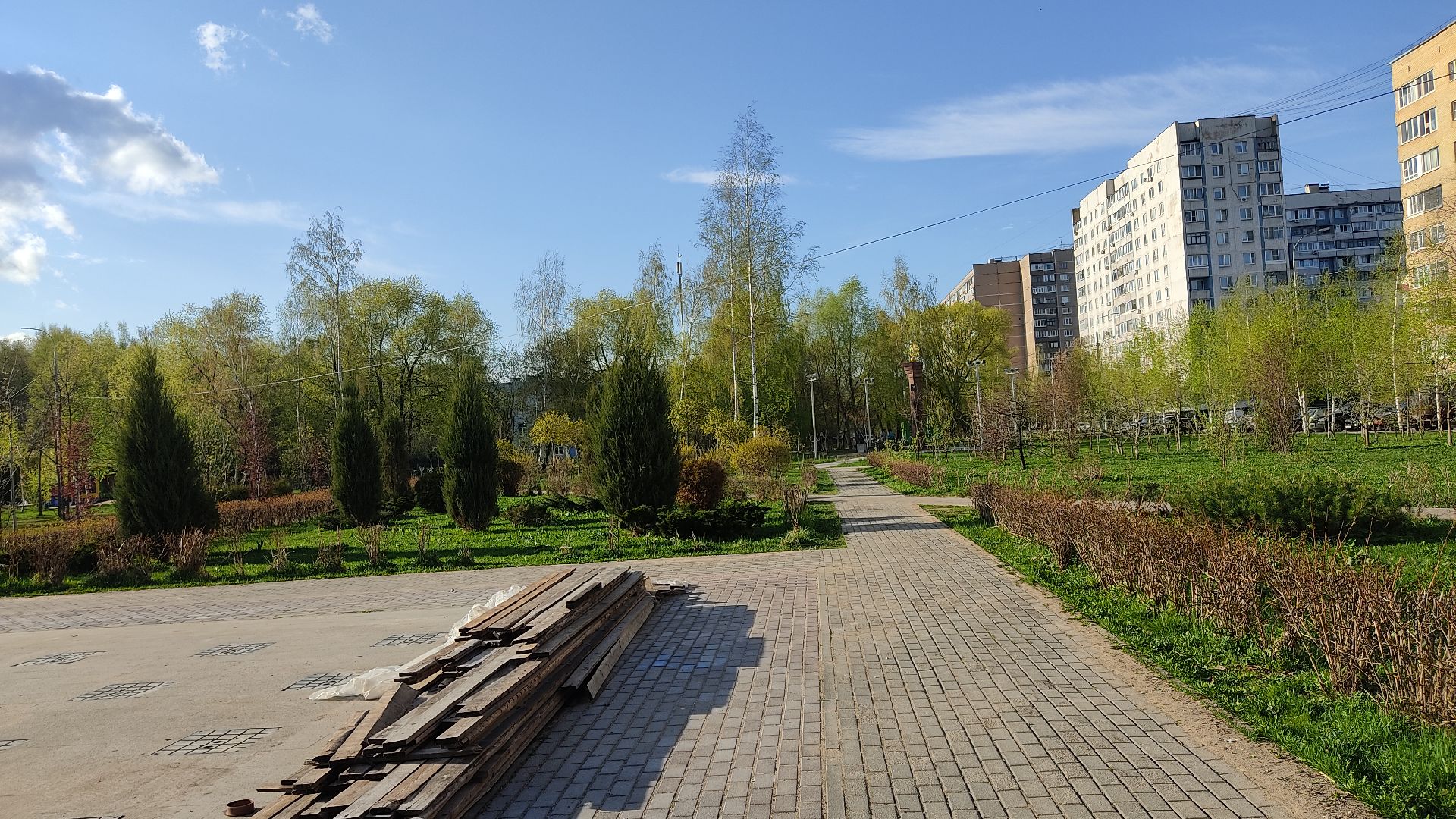 Лобня, благоустройство, фонтаны