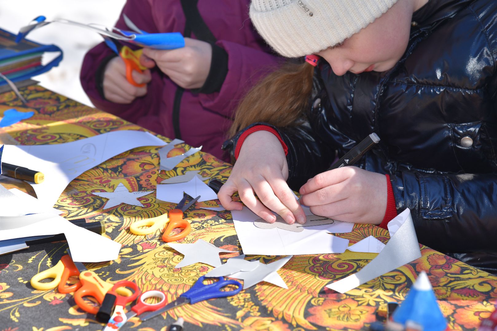 лотошино, лотошинский парк, день космонавтики, дети, мастер-класс,