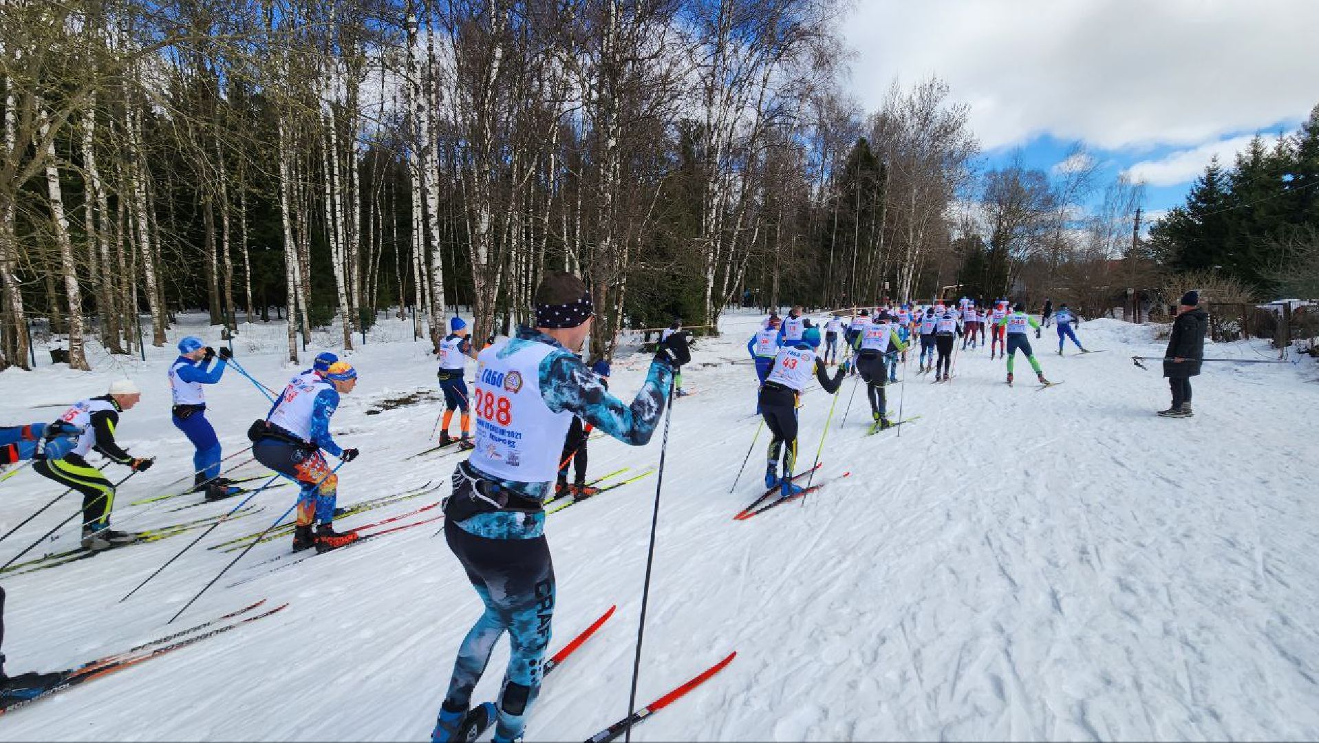 Дмитров, Габовская лыжня, Минспорта,Лыжный марафон,
