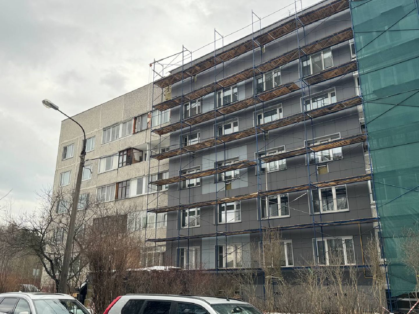 капитальный ремонт, балашиха, утепление фасада,