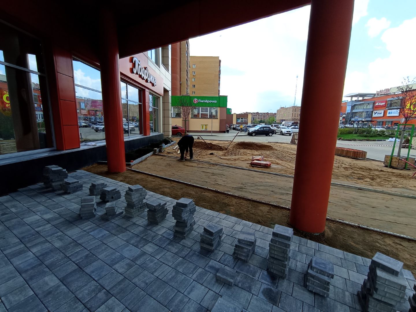 ремонт, монтаж плитки, Дубна